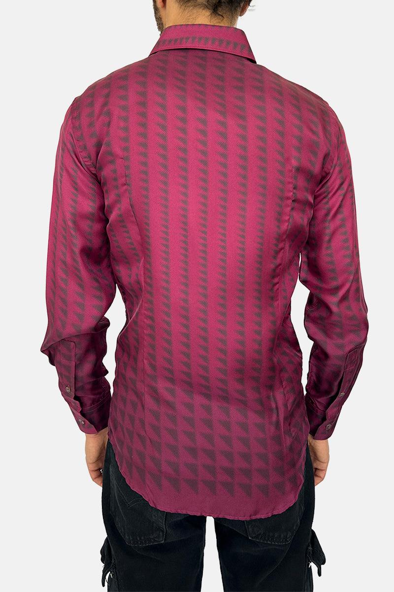 Chemises rouges pour hommes VERSACE