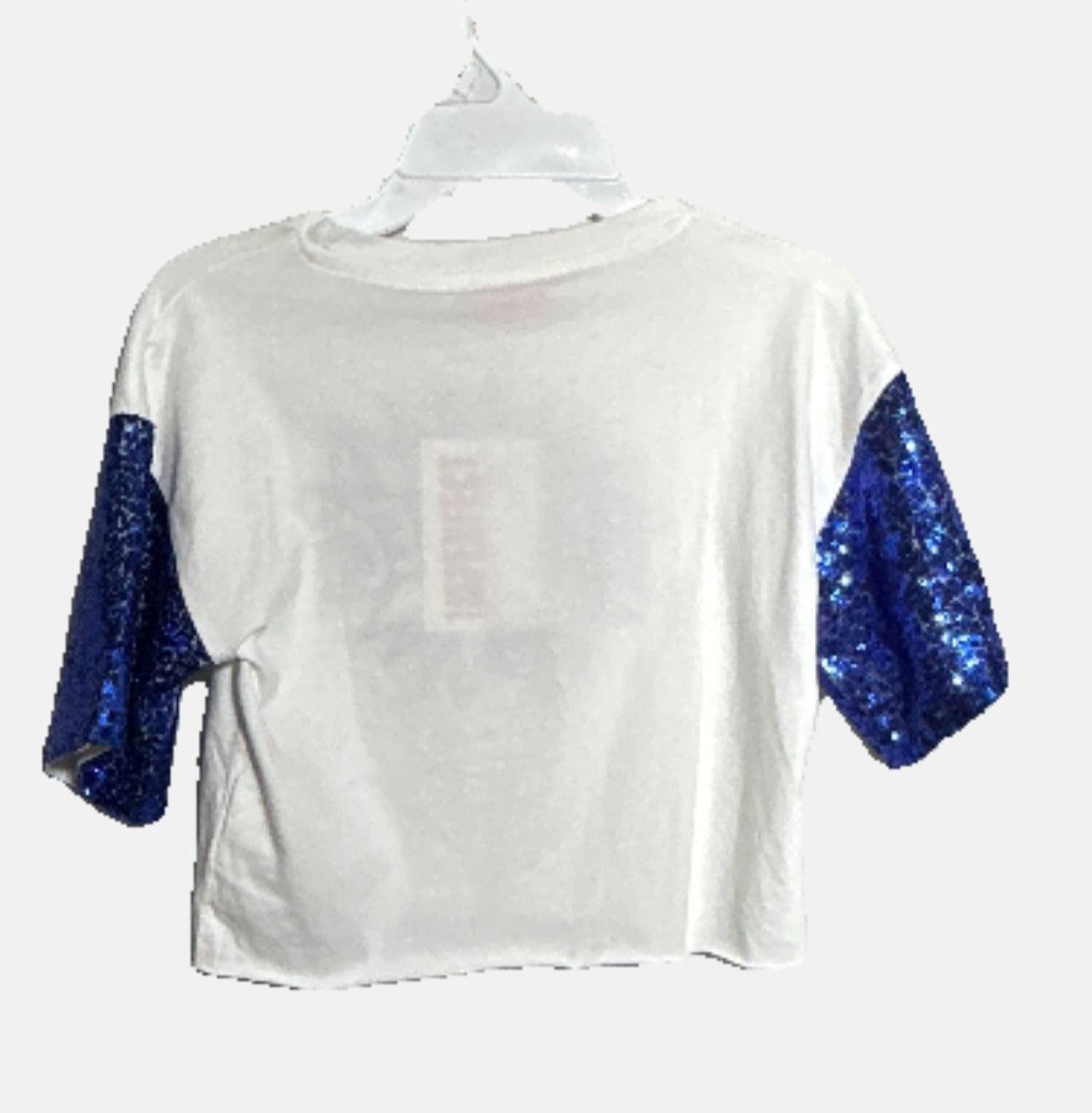 IM?ERFECT GIRL TOP  2245M0036 WHITE BLUE