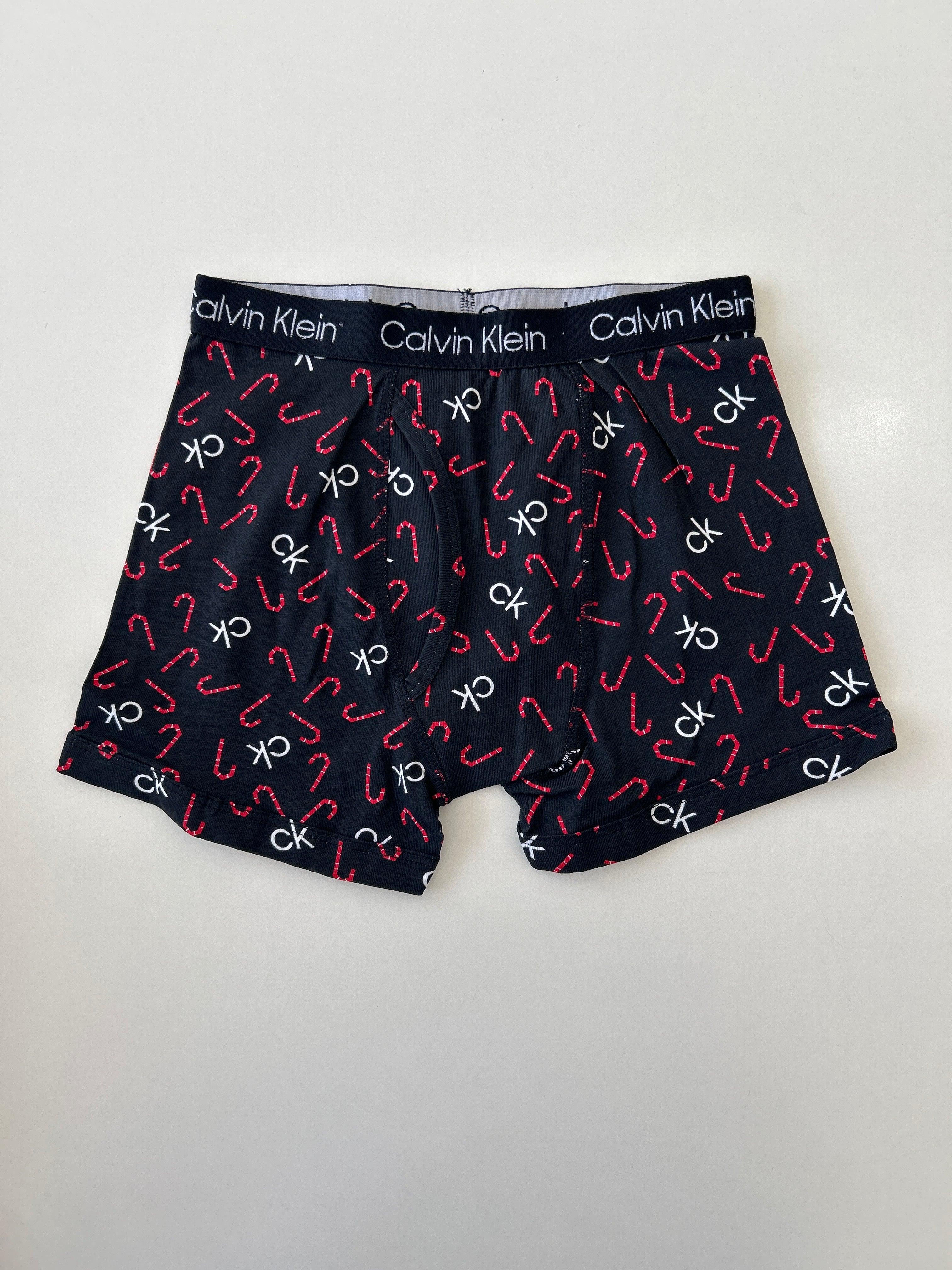 Boxer à ceinture avec logo Calvin Klein pour garçons