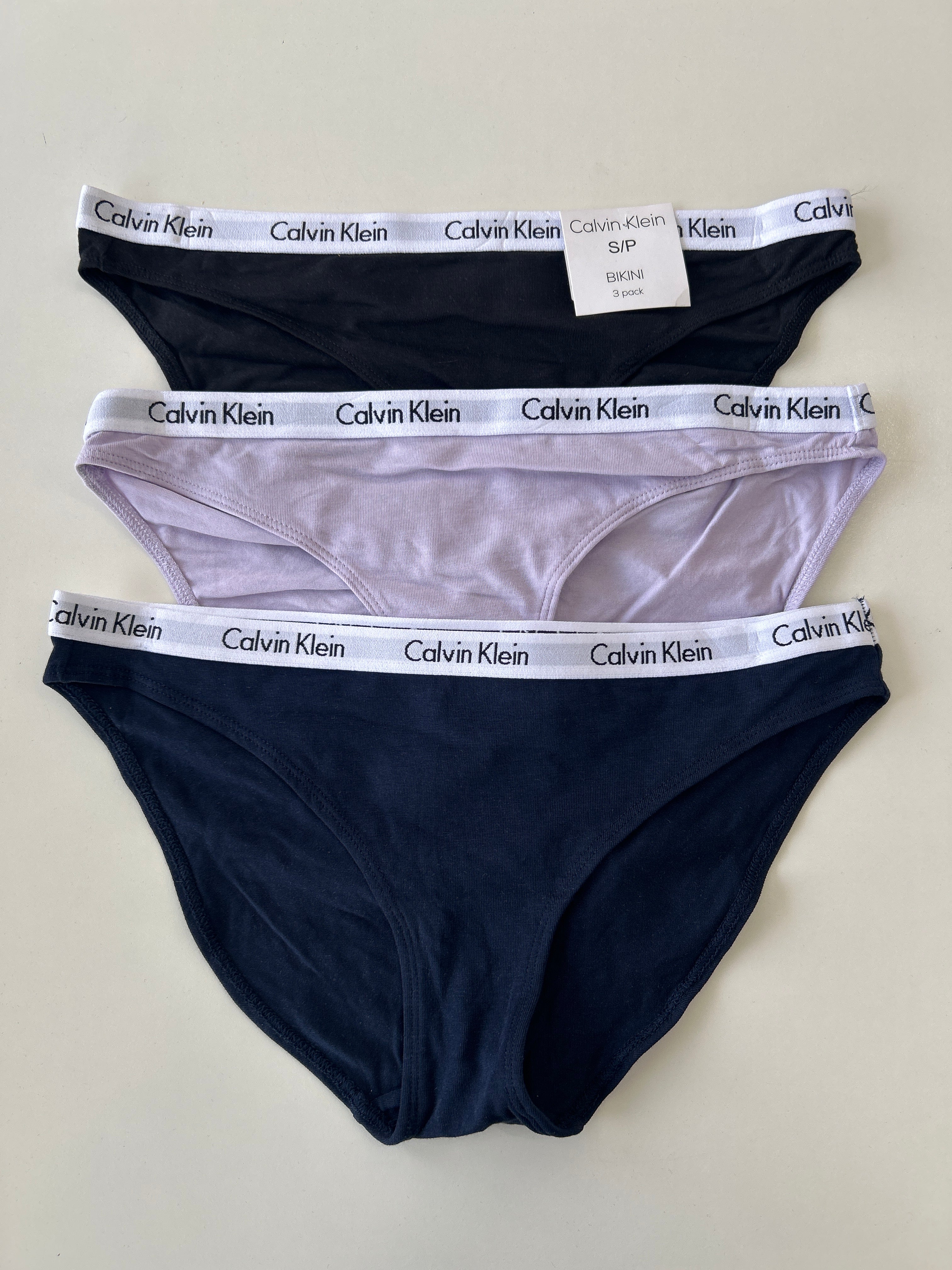 Lot de 3 culottes bikini Calvin Klein