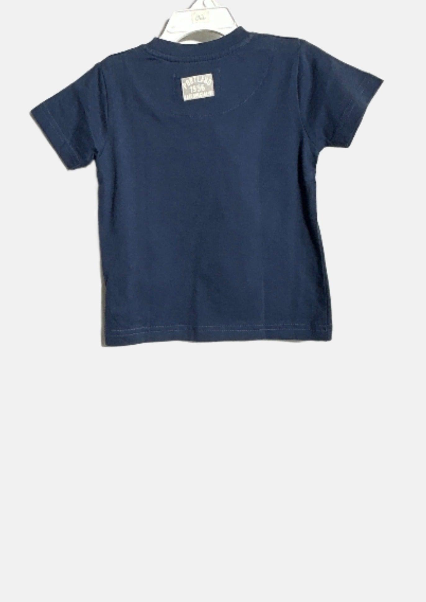 Harmont&Blain JL318 Boy T-Shirt NVY-1.5-2Y