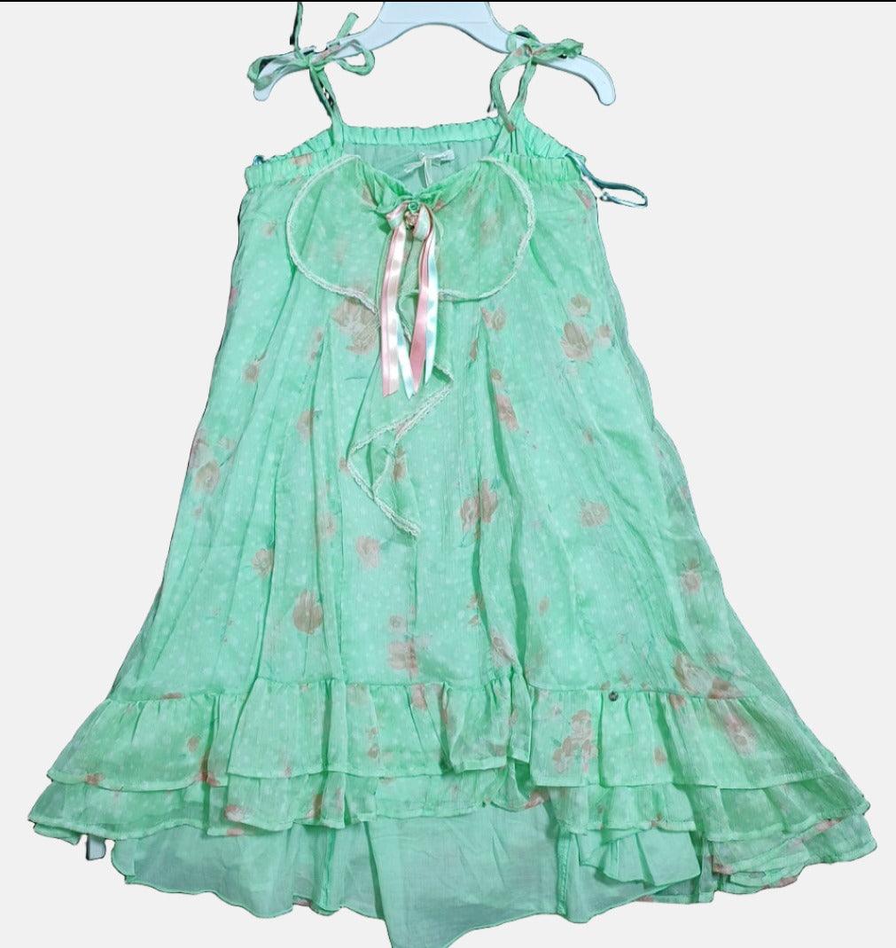 فستان Miss Grant Green-42 للبنات 03G24116069