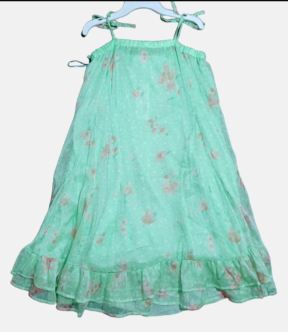 فستان Miss Grant Green-42 للبنات 03G24116069