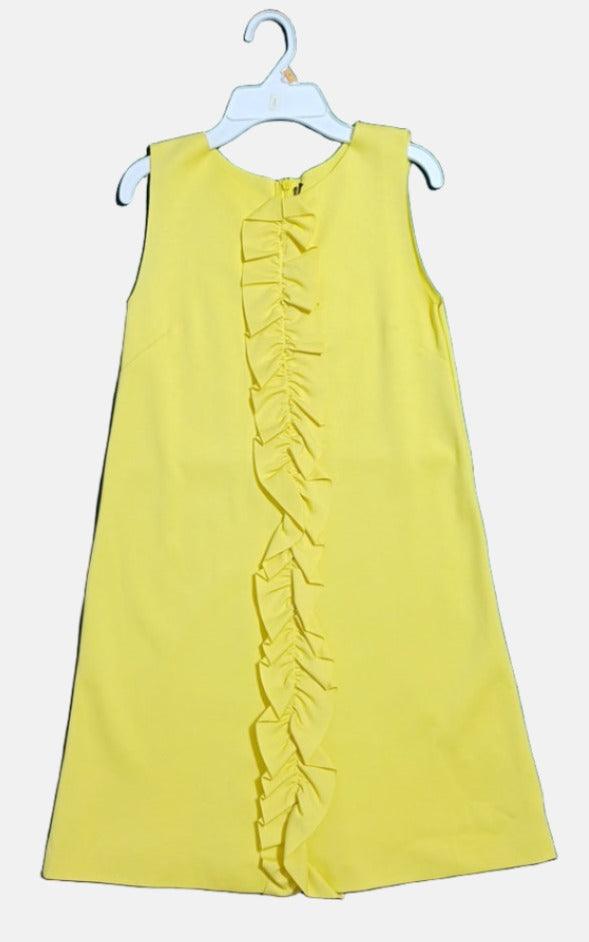 IMPERIAL YELLOW-L GIRLS DRESS 100034 50571