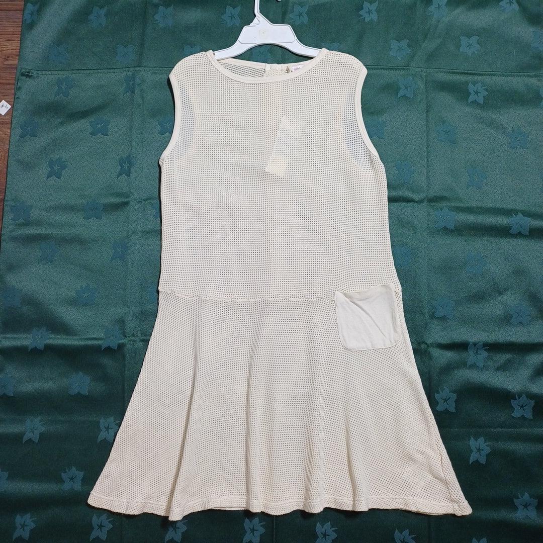 MAURO GRIFONI CREM-12Y GIRL DRESS GK278970C