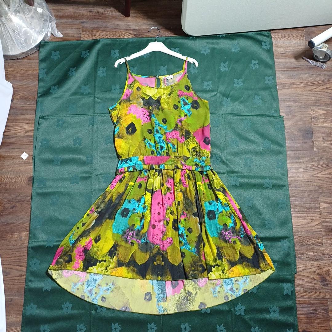 PINKO GREEN-XXL GIRL DRESS 02498