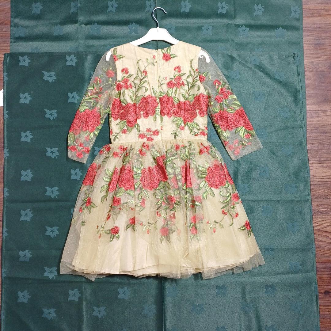 فستان ديفيد تشارلز جولدن للبنات بعمر 11 سنة DC0037