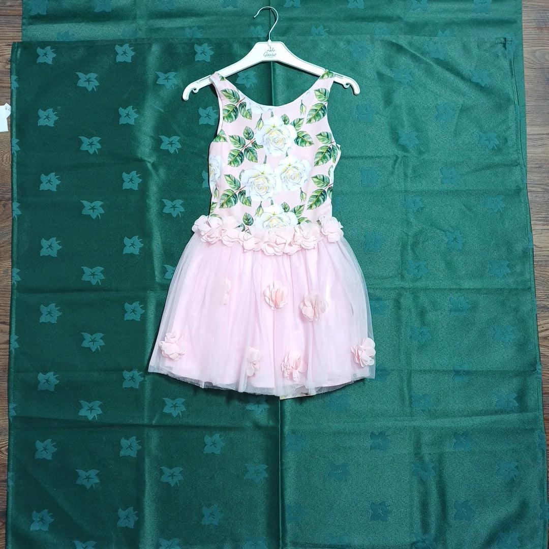 G17Y60929 ROBE ROSE POUR FILLE 5/6 ANS