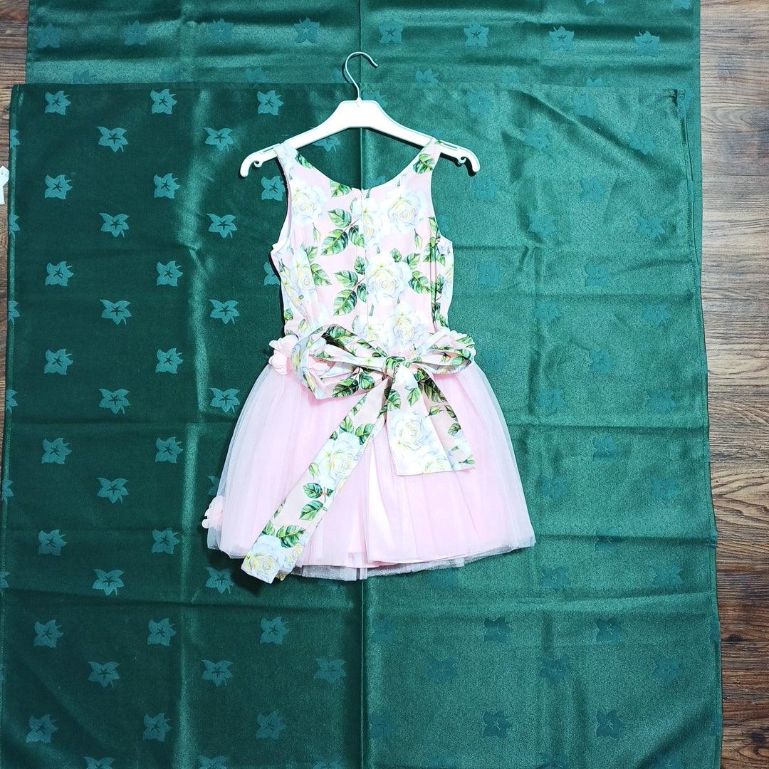 G17Y60929 ROBE ROSE POUR FILLE 5/6 ANS