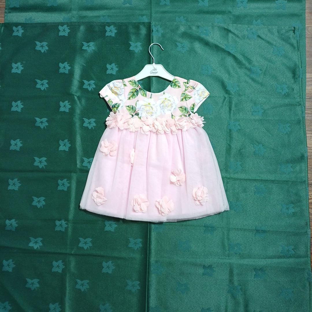 G17Y60928 PINK-A12 GIRL DRESS