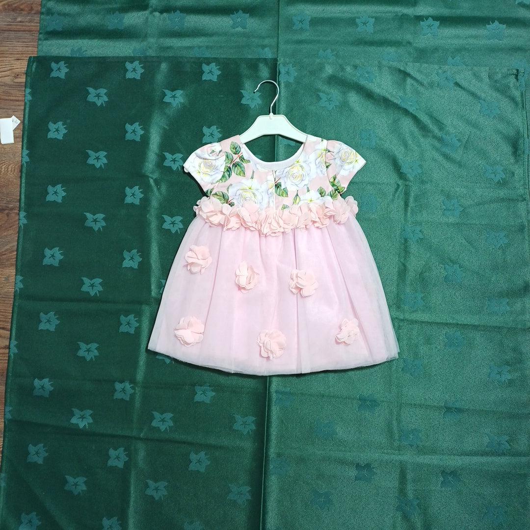 G17Y60928 PINK-A12 GIRL DRESS