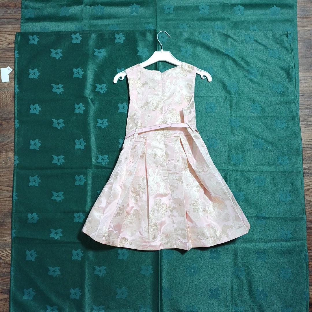 G19K60218 PINK-7/8Y GIRLS DRESS