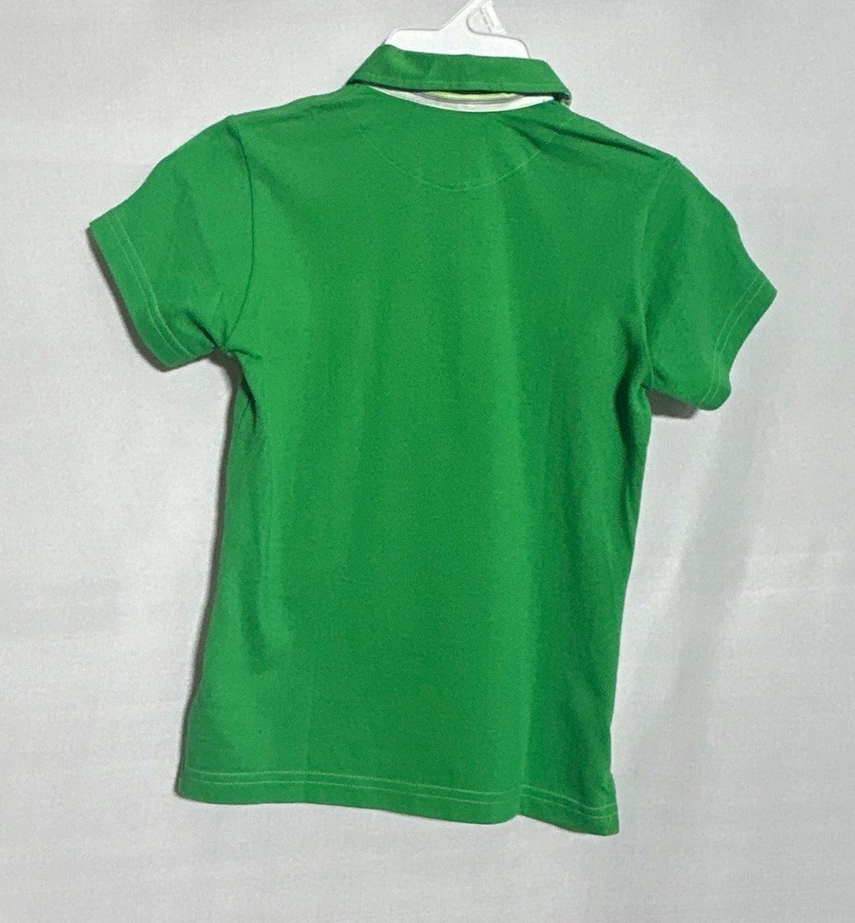 T-SHIRT POLO FILLE HARMONT&BLAIN JGL170 VERT-10A