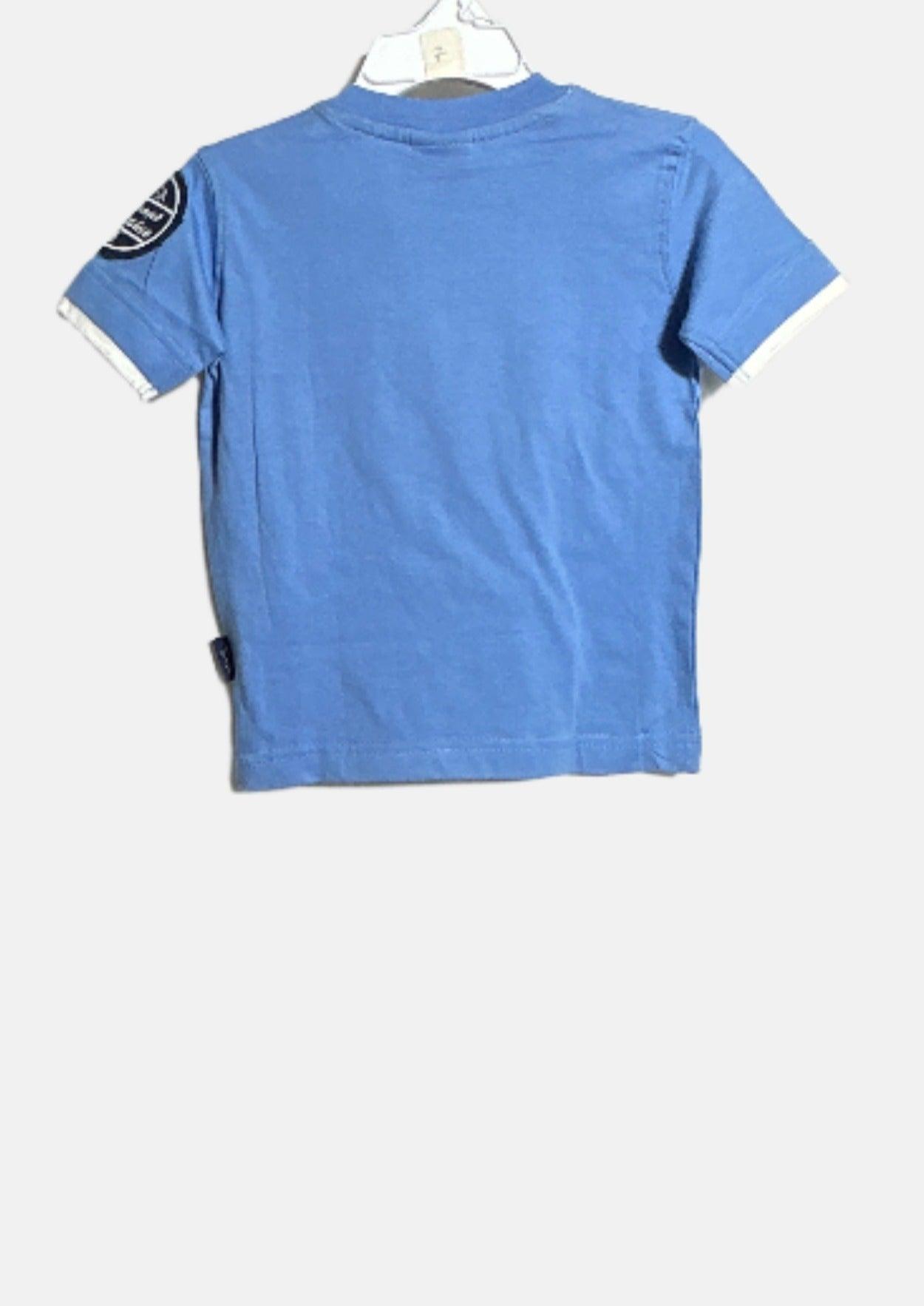 Harmont&Blain JML083 Boy T-Shirt BLU18M