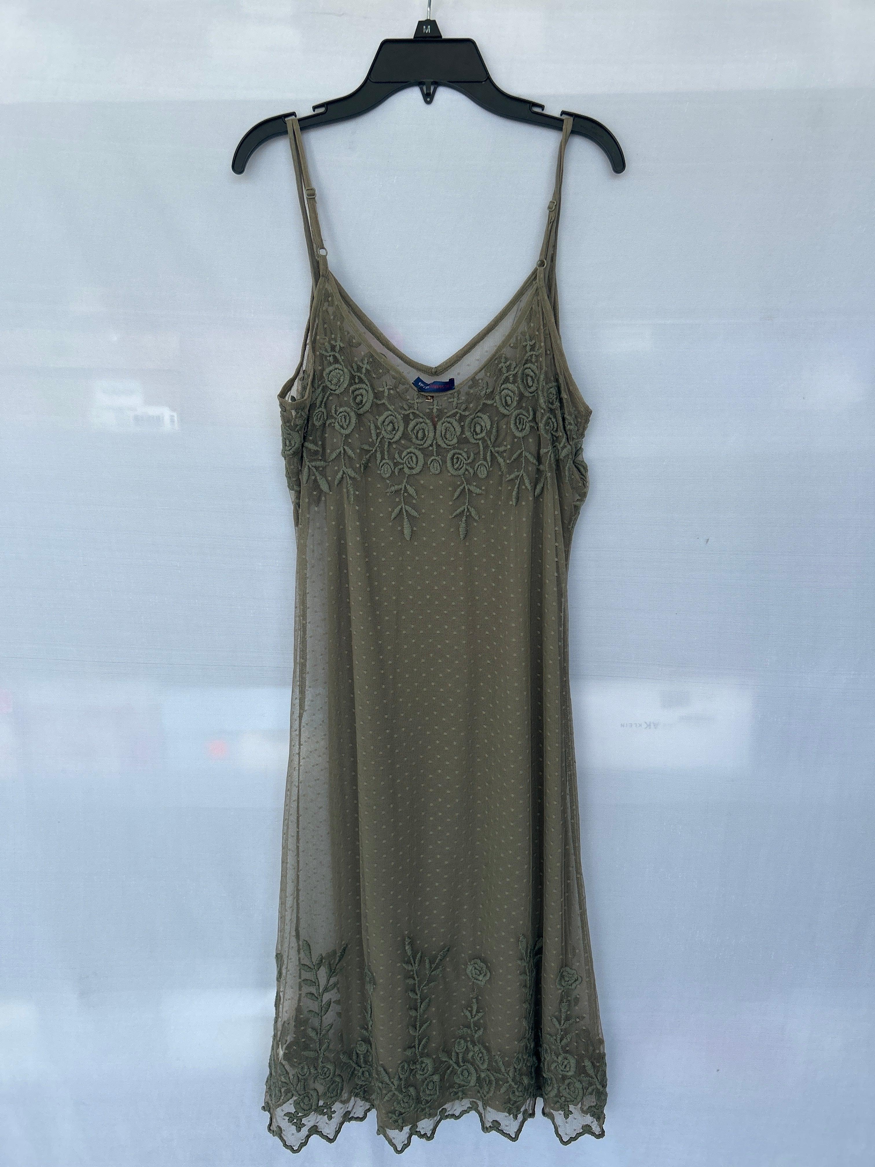 Robe sans manches Trussardi pour femme Vert Col-57 561602