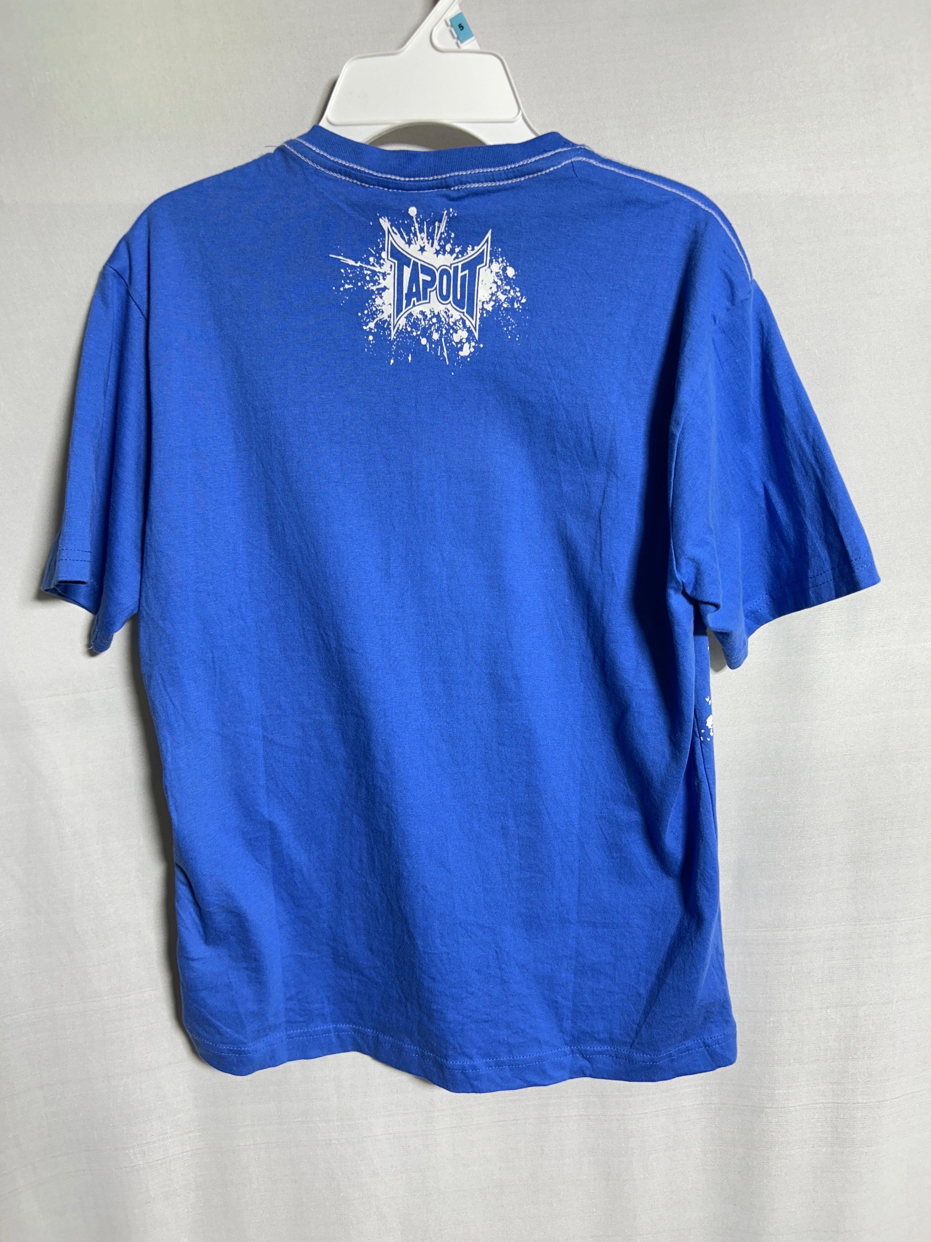 TAPOUT BLUE-13Y BOYS RN T-SHIRT 089732-101