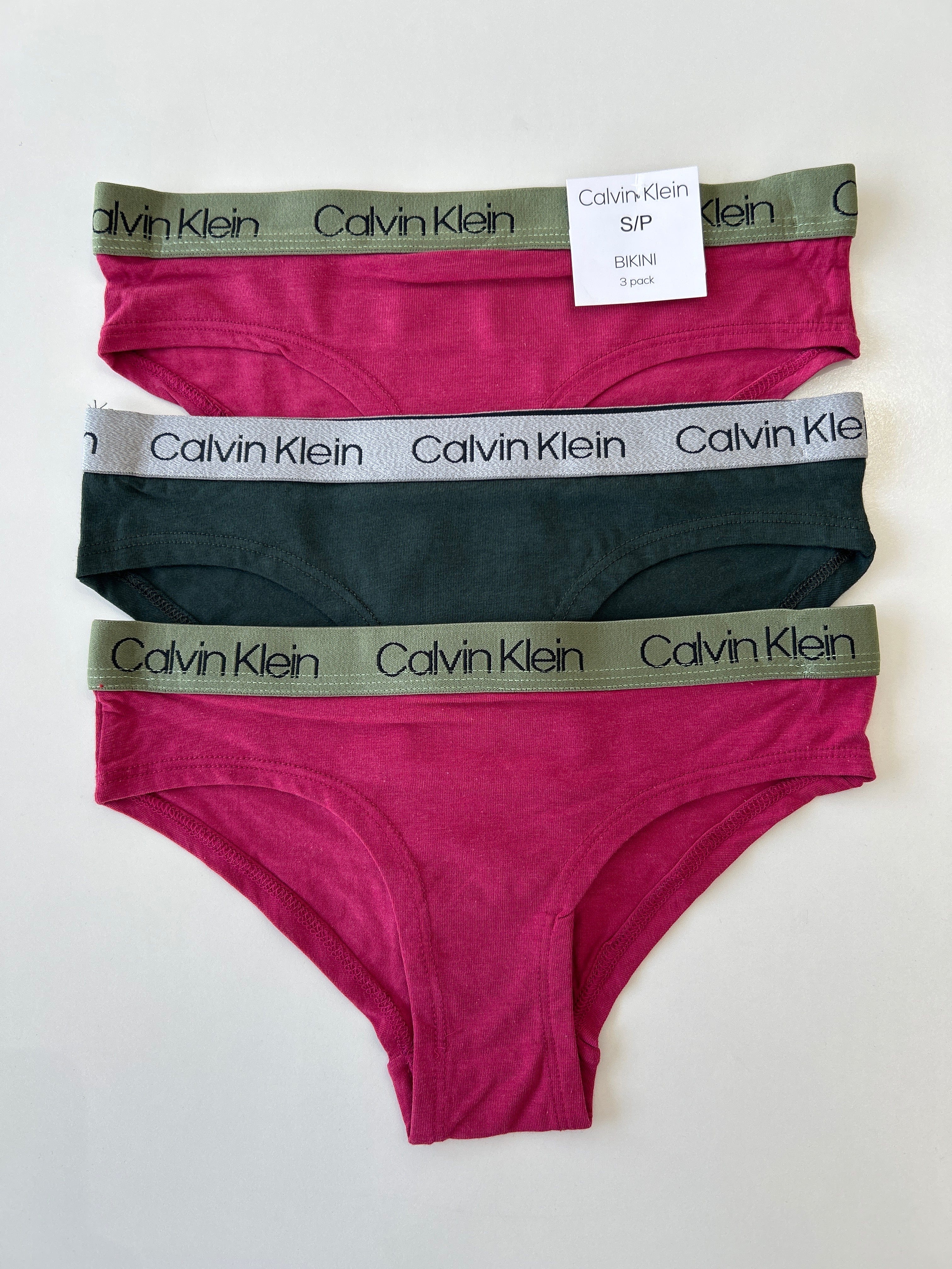 Lot de 3 culottes bikini Calvin Klein