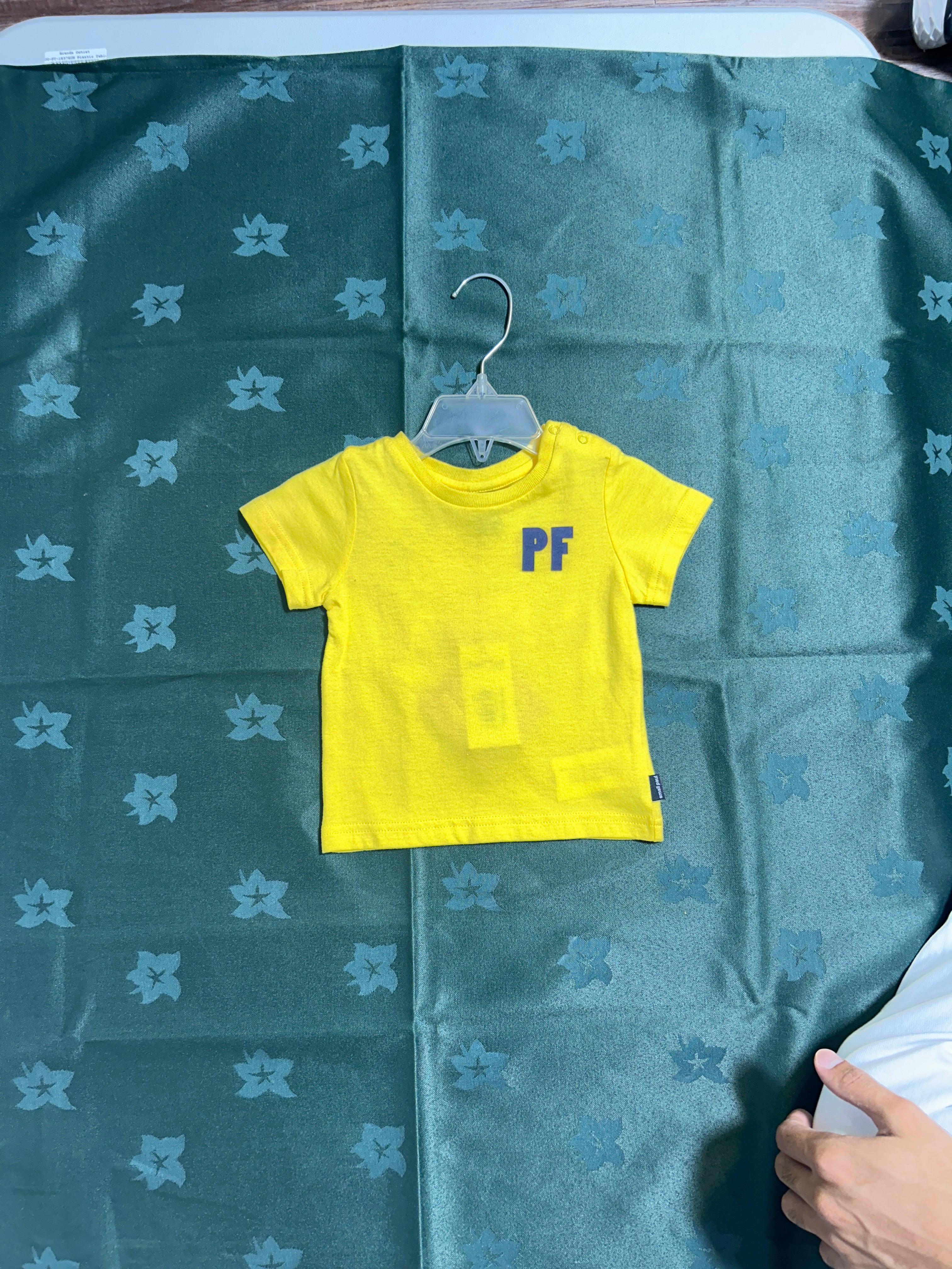 SMALL PAUL YELO-9M KID T-SHIRT SS RN PSET558-5999
