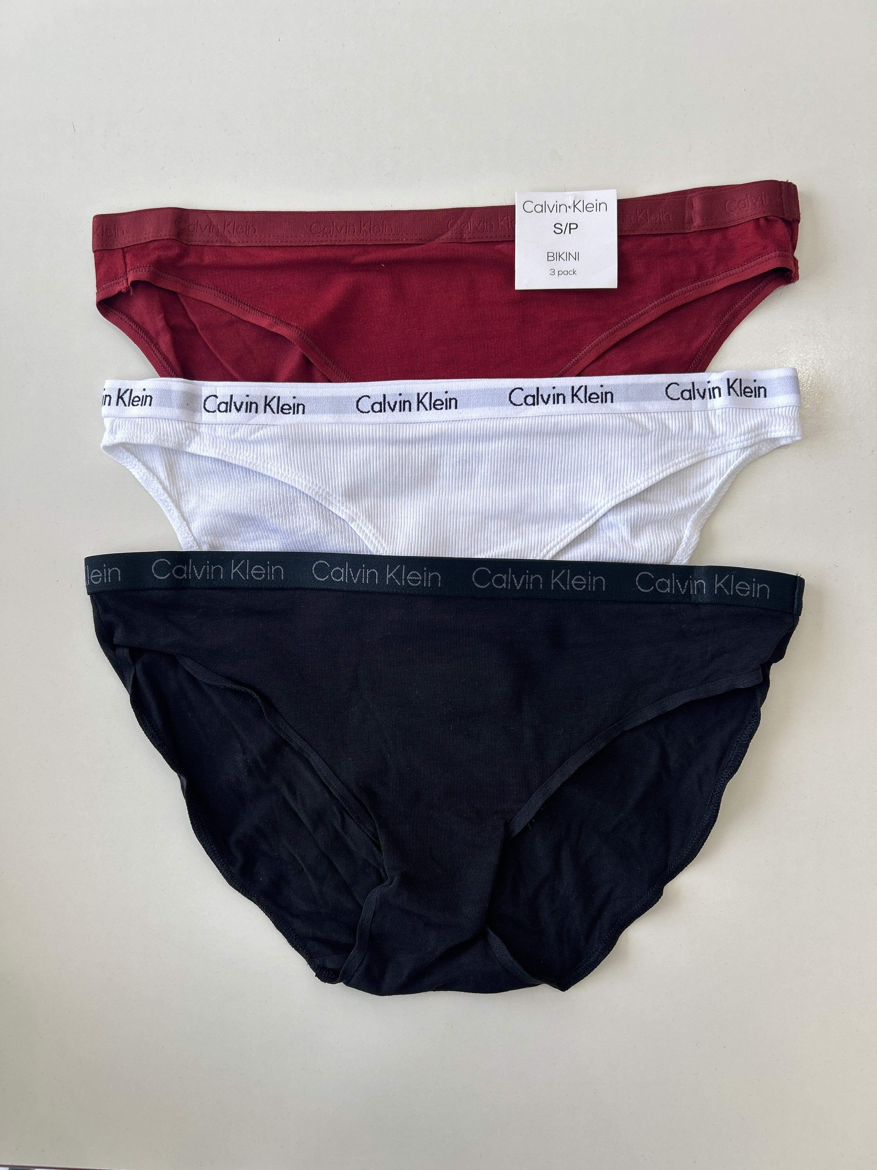 Lot de 3 culottes bikini Calvin Klein