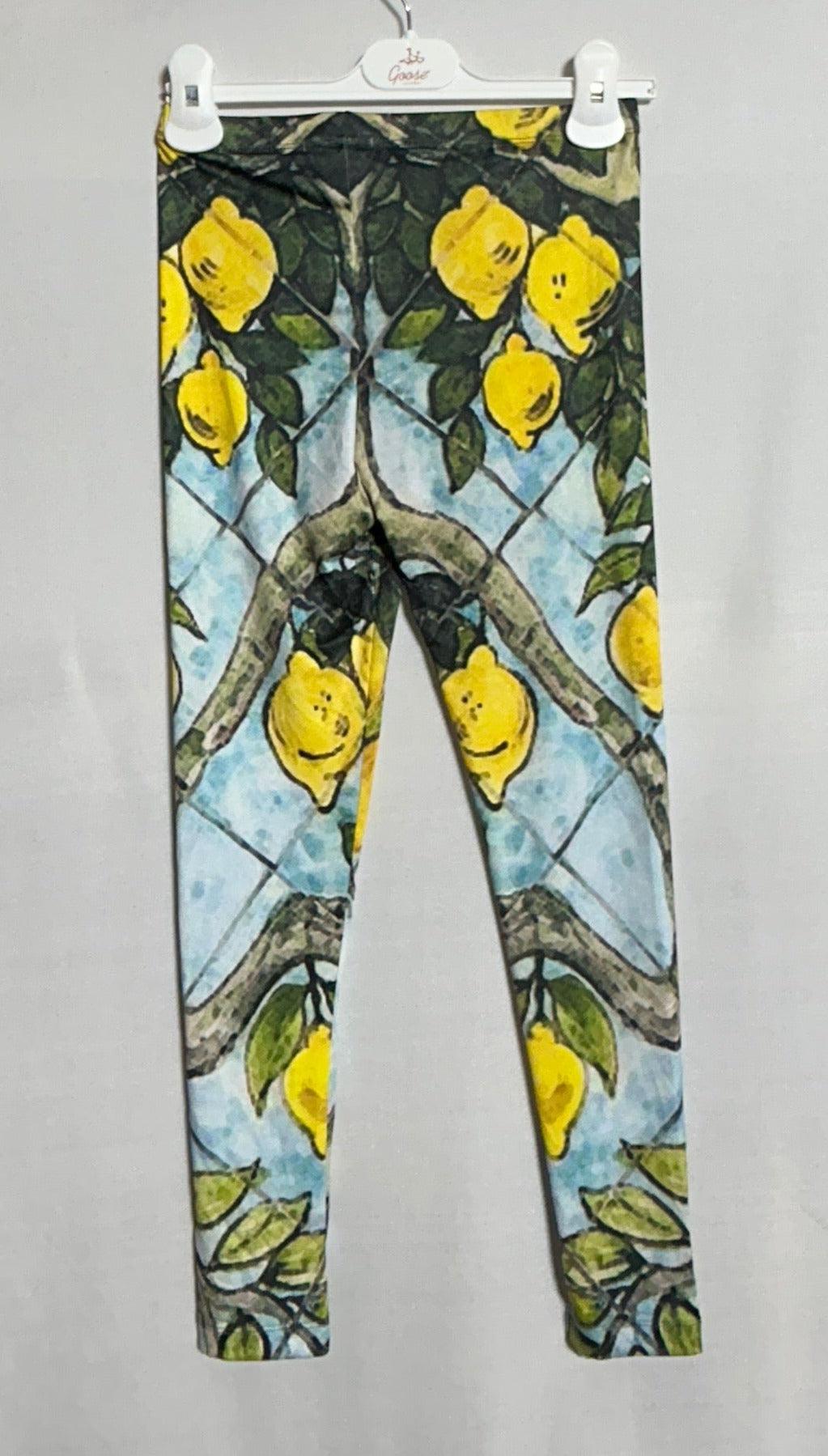 LE LEGGING LE FARFALLE BLEU IMPRIMÉ
