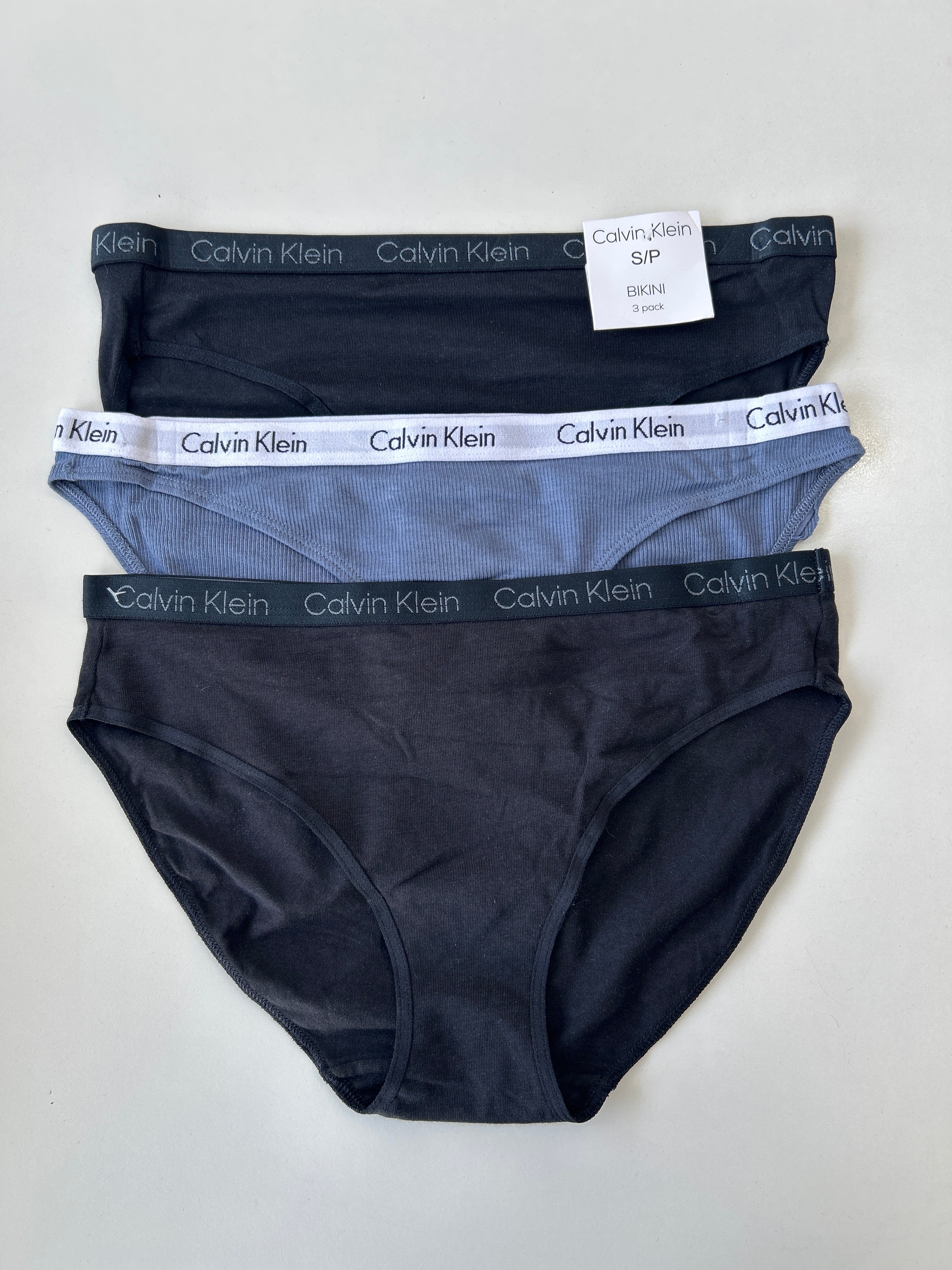 Lot de 3 culottes bikini Calvin Klein
