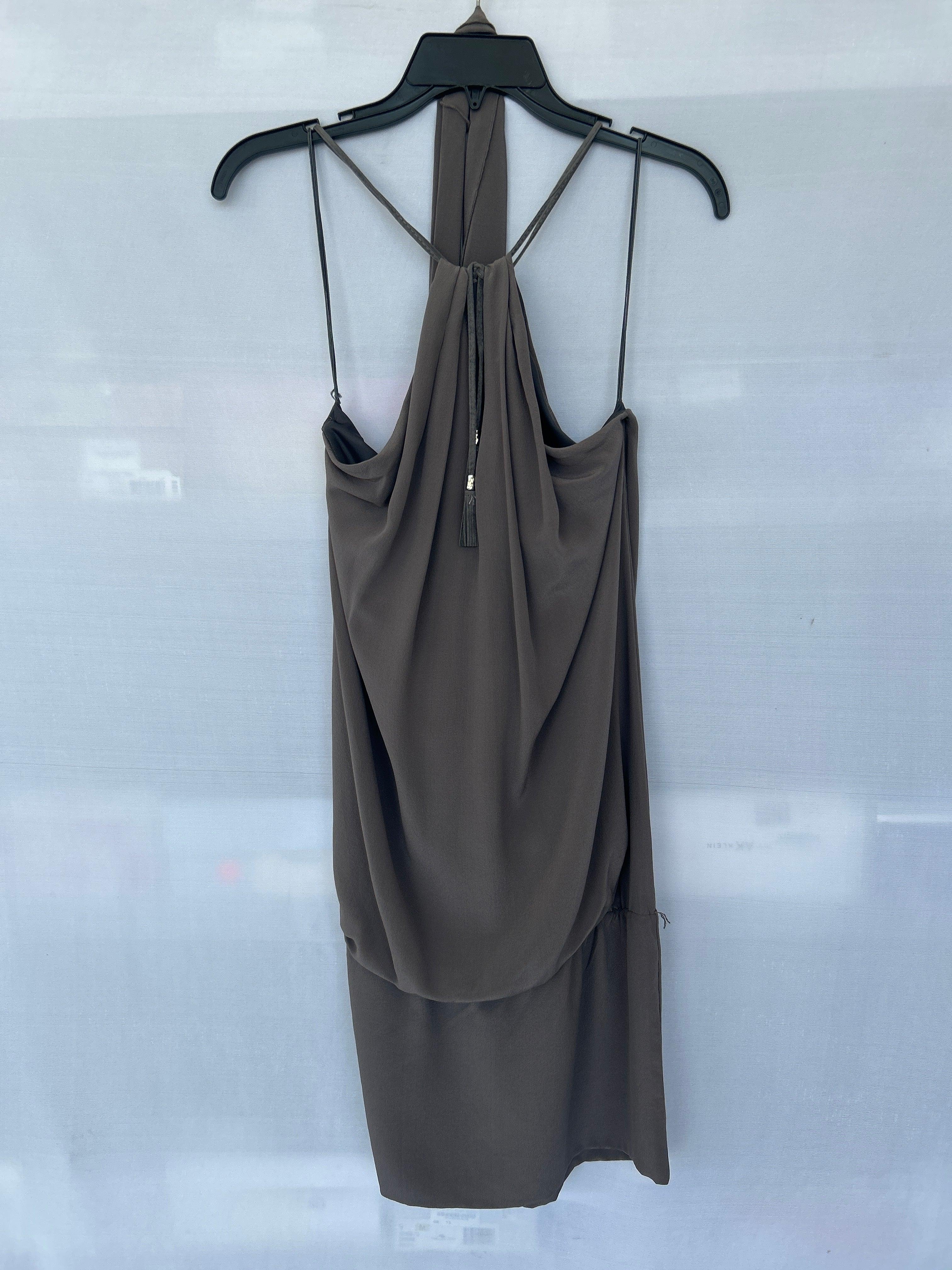 Robe sans manches Trussardi pour femme Gris Col-18 561017