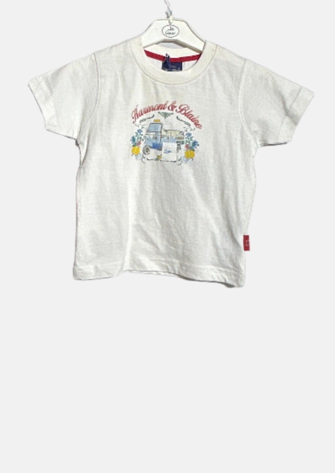 HARMONT&BLAINE WHT-24M BOYS POLO T-SHIRT JML118