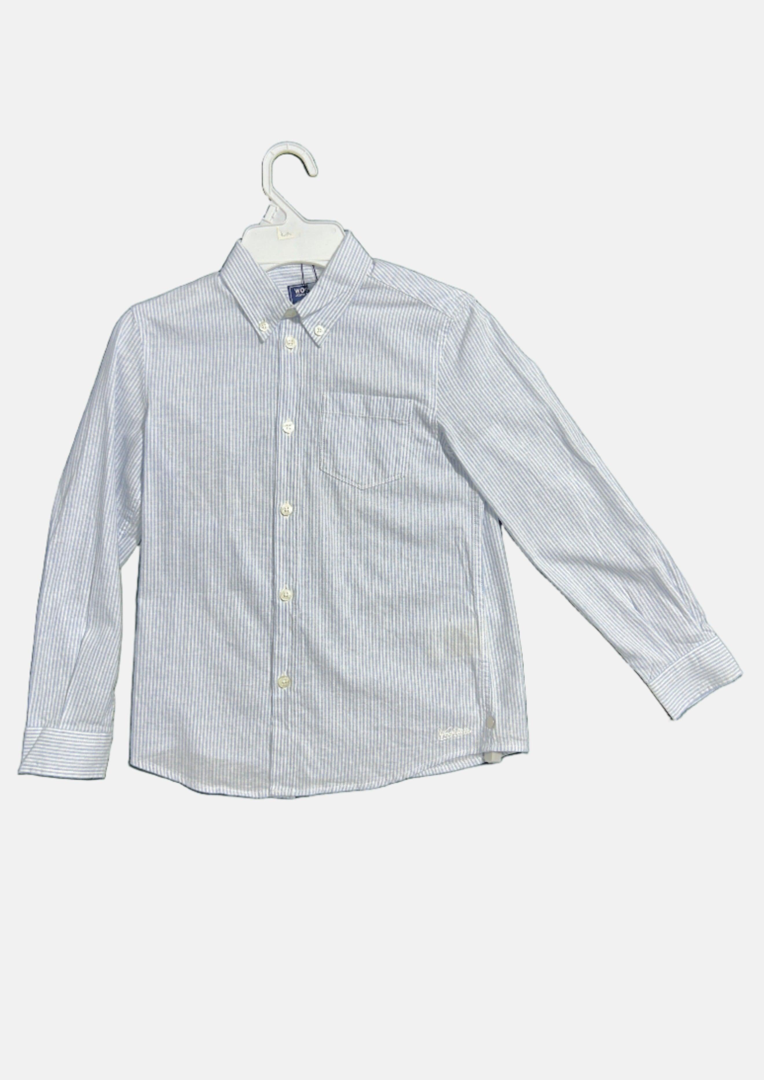 WOOLRICH BLU-8 BOY SHIRT WKCAM0453