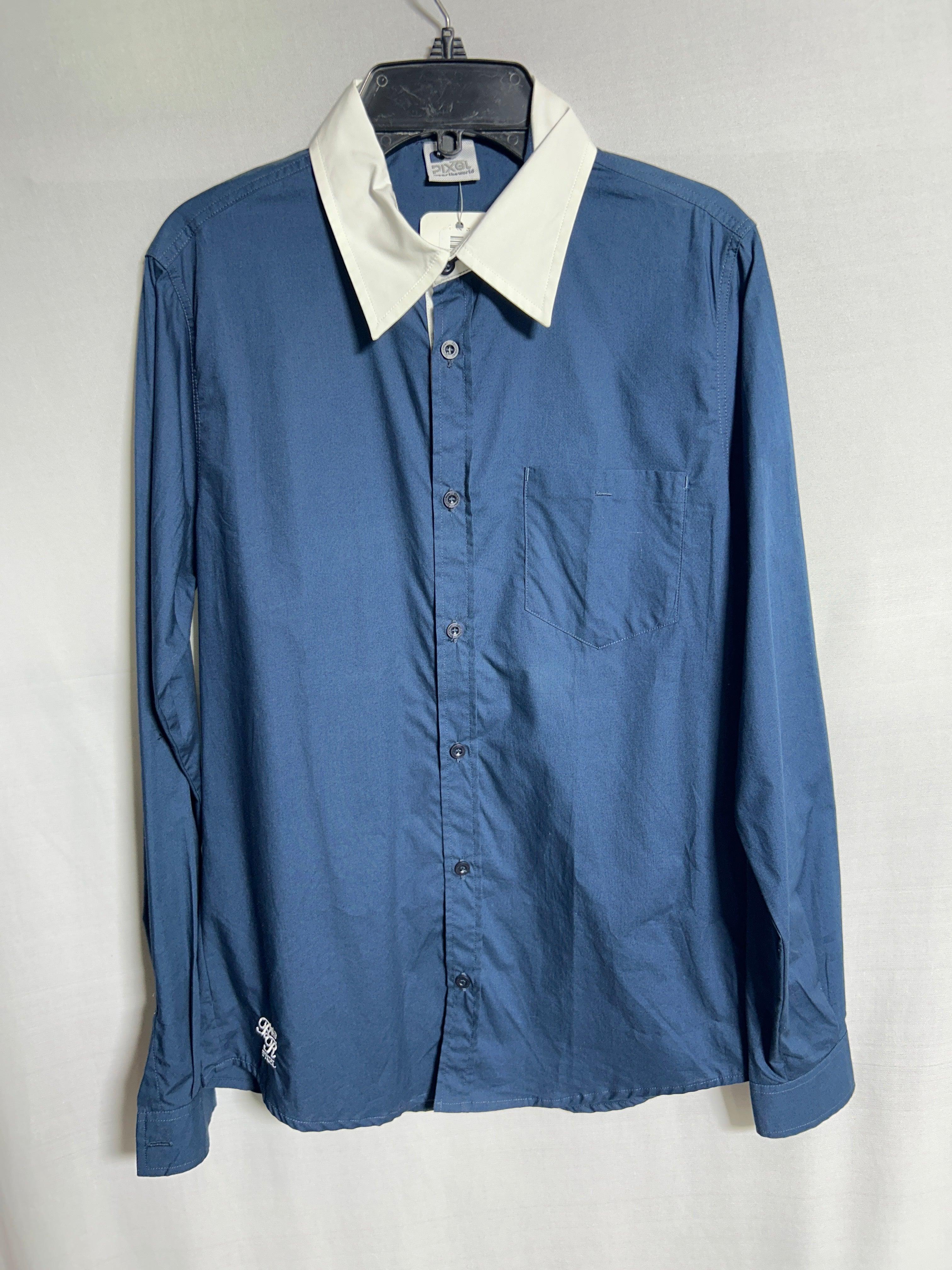 PIXEL NVY-15/16Y BOY SHIRT CM26 2700