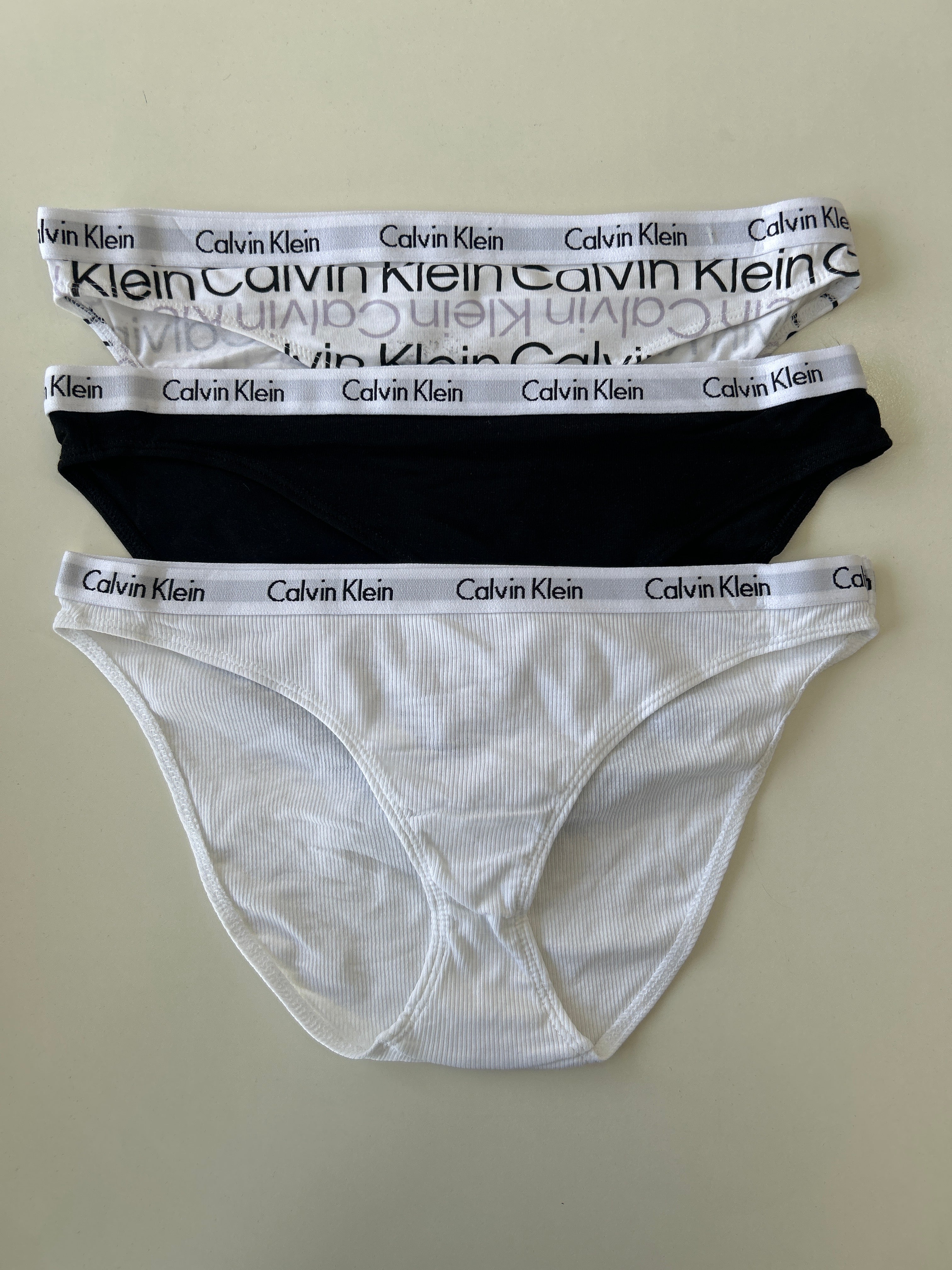 Lot de 3 culottes bikini Calvin Klein