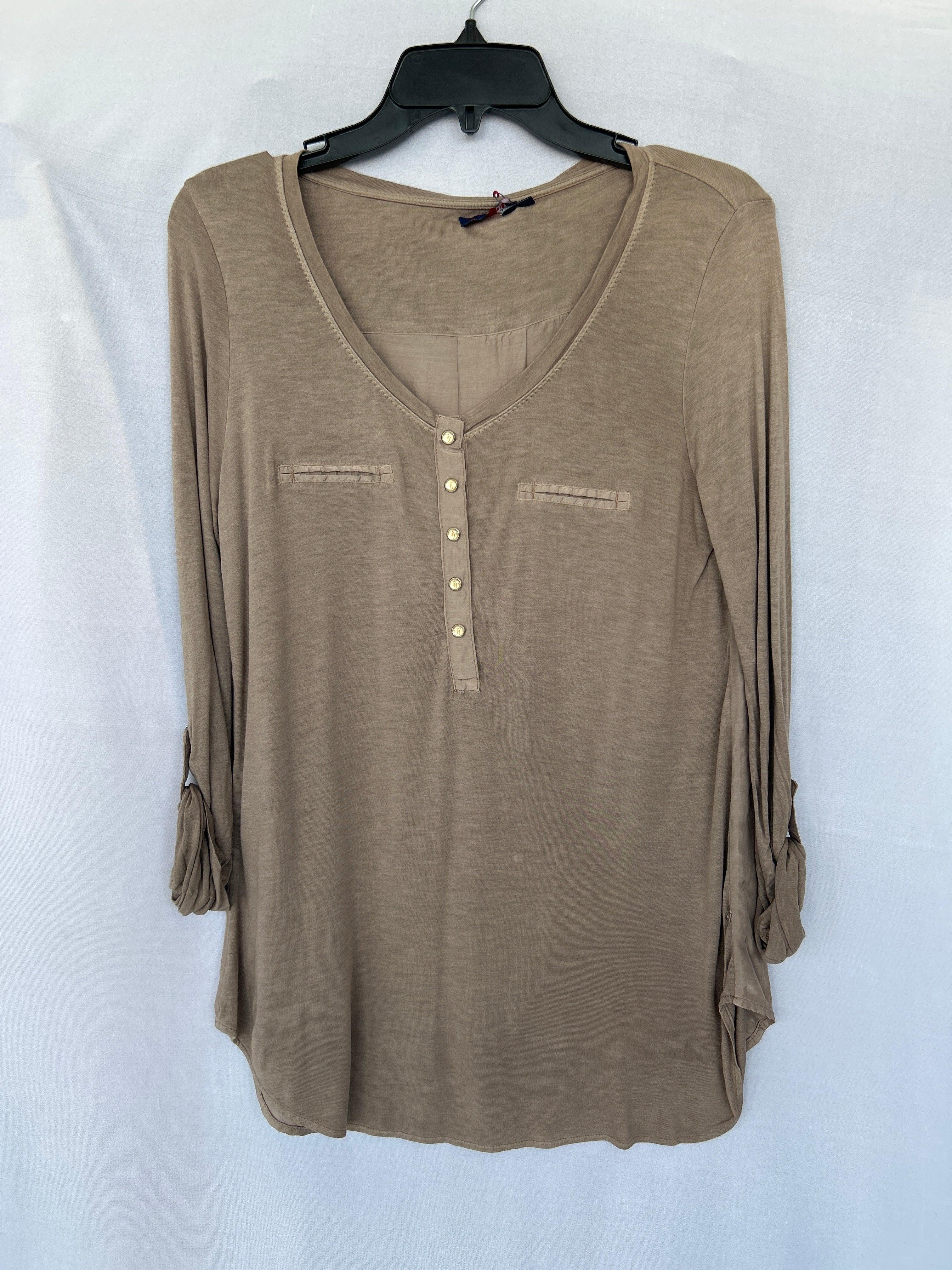 بلوزة نسائية بأكمام طويلة من تروساردي XS Col-67 563411