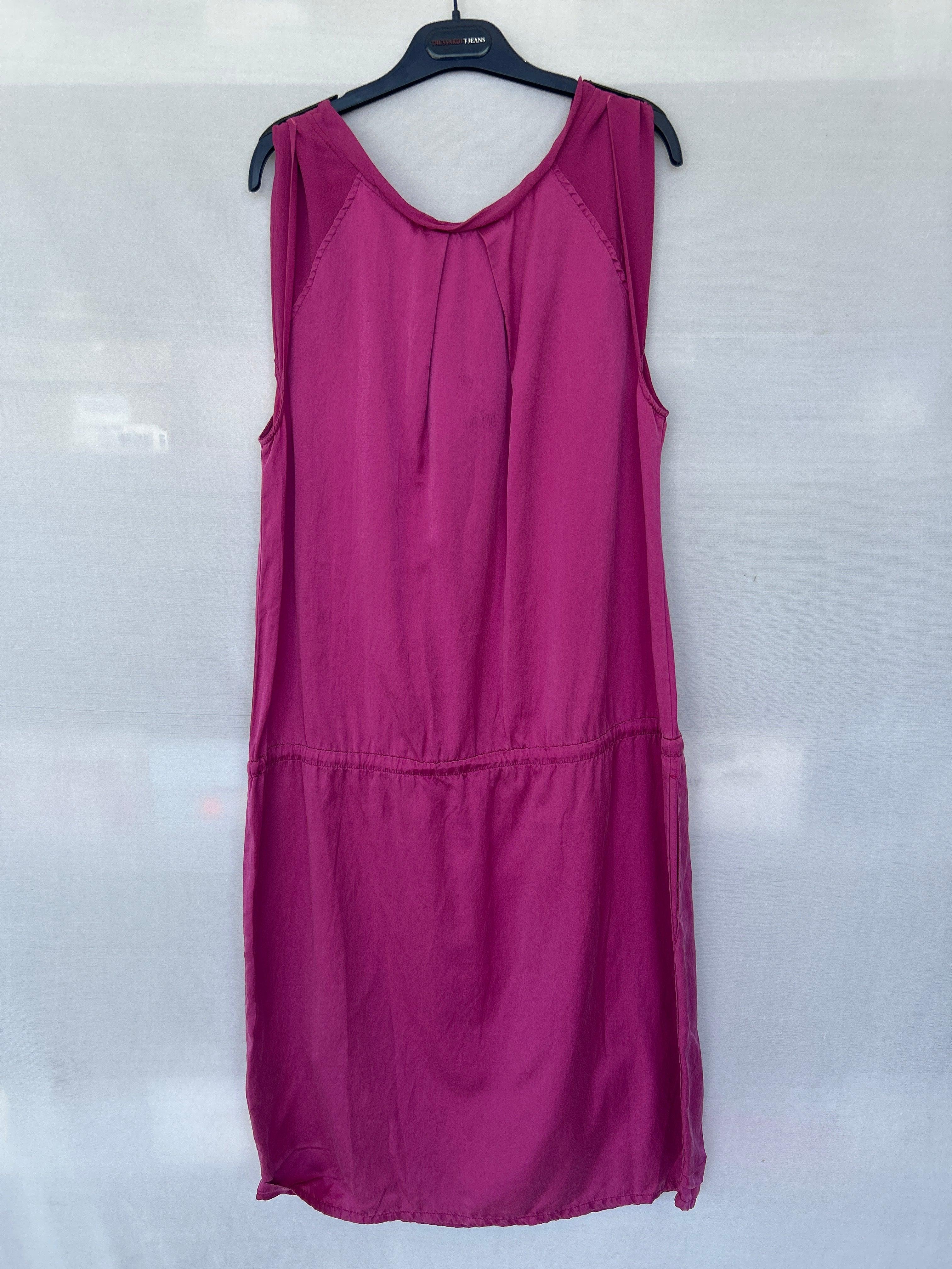 Robe sans manches Trussardi pour femme Violet Col-33 661535