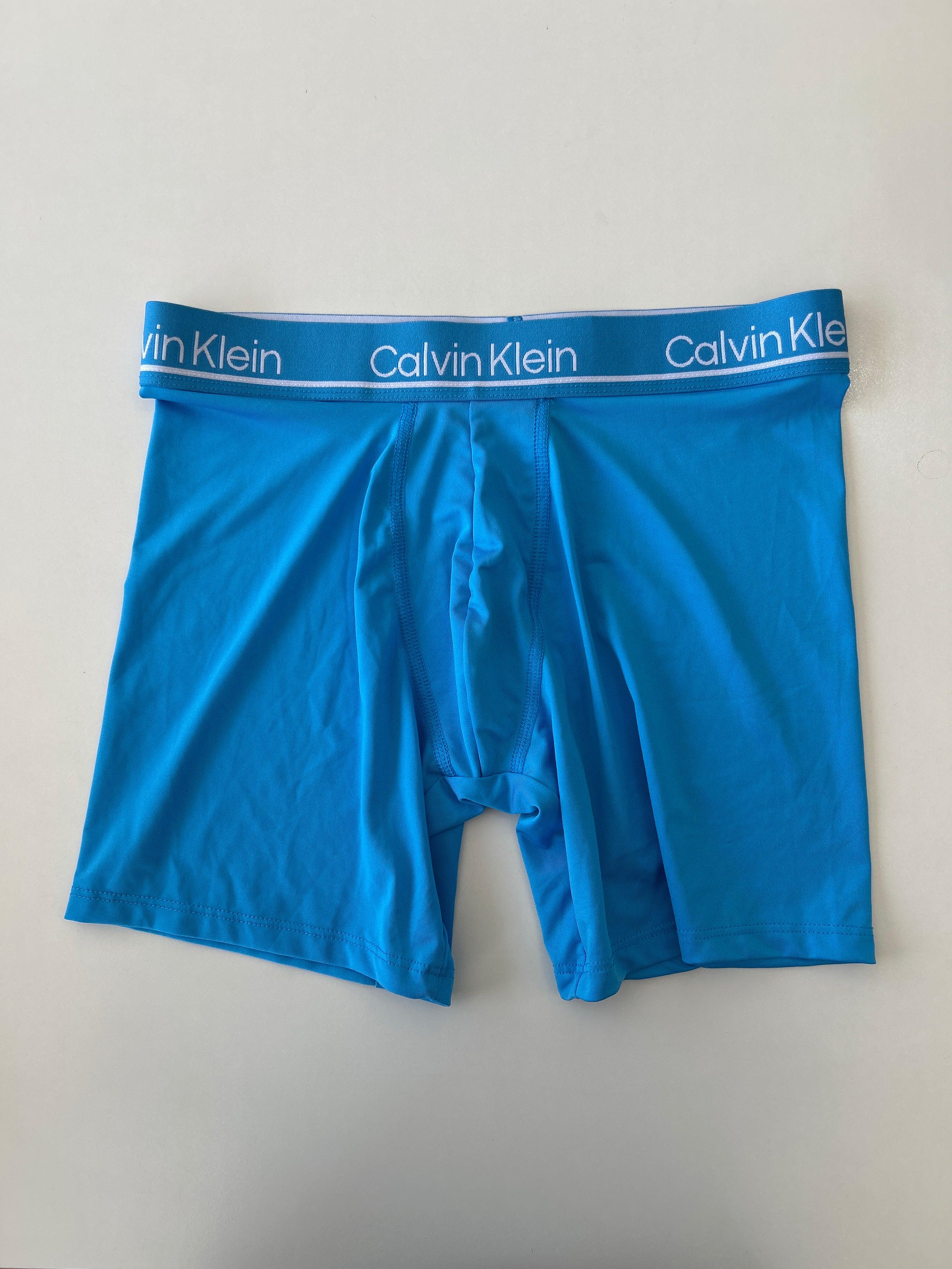 Boxer extensible S Blue 23 Calvin Klein pour homme, 1 pièce