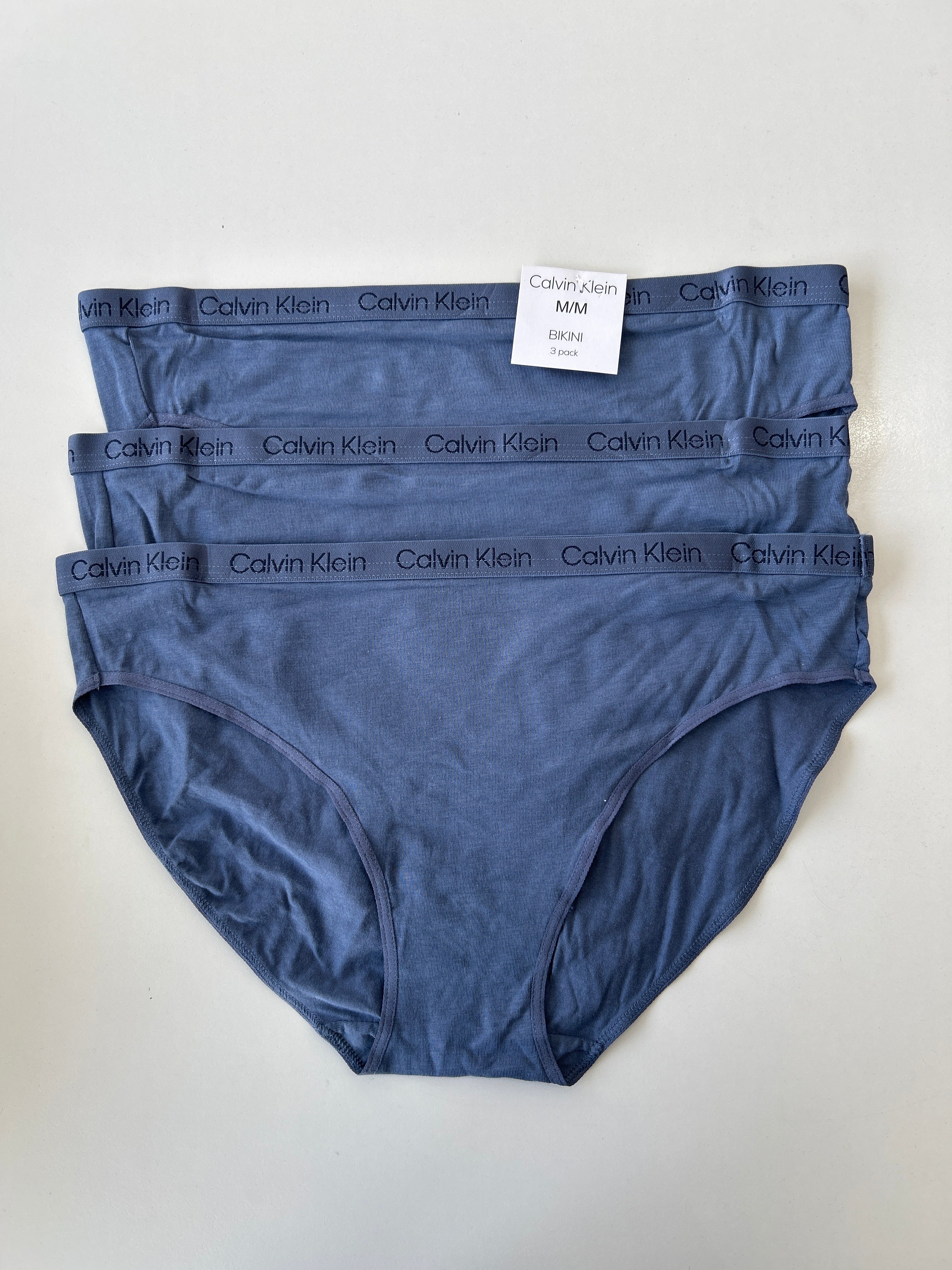 Lot de 3 culottes bikini M Calvin Klein