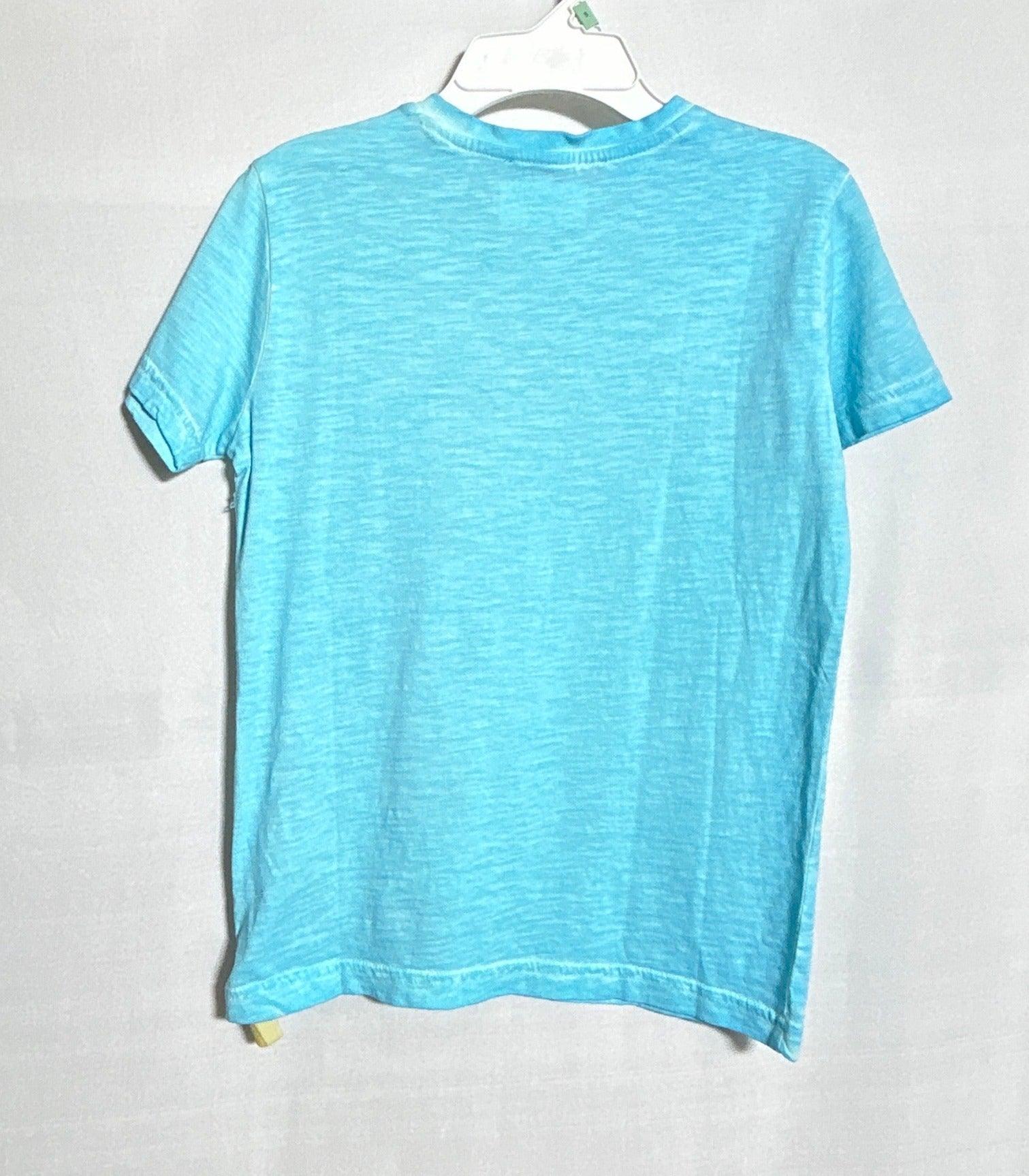 D.A DANIELE ASESSANDRINI BOYS T-SHIRT SS BLUE-8Y