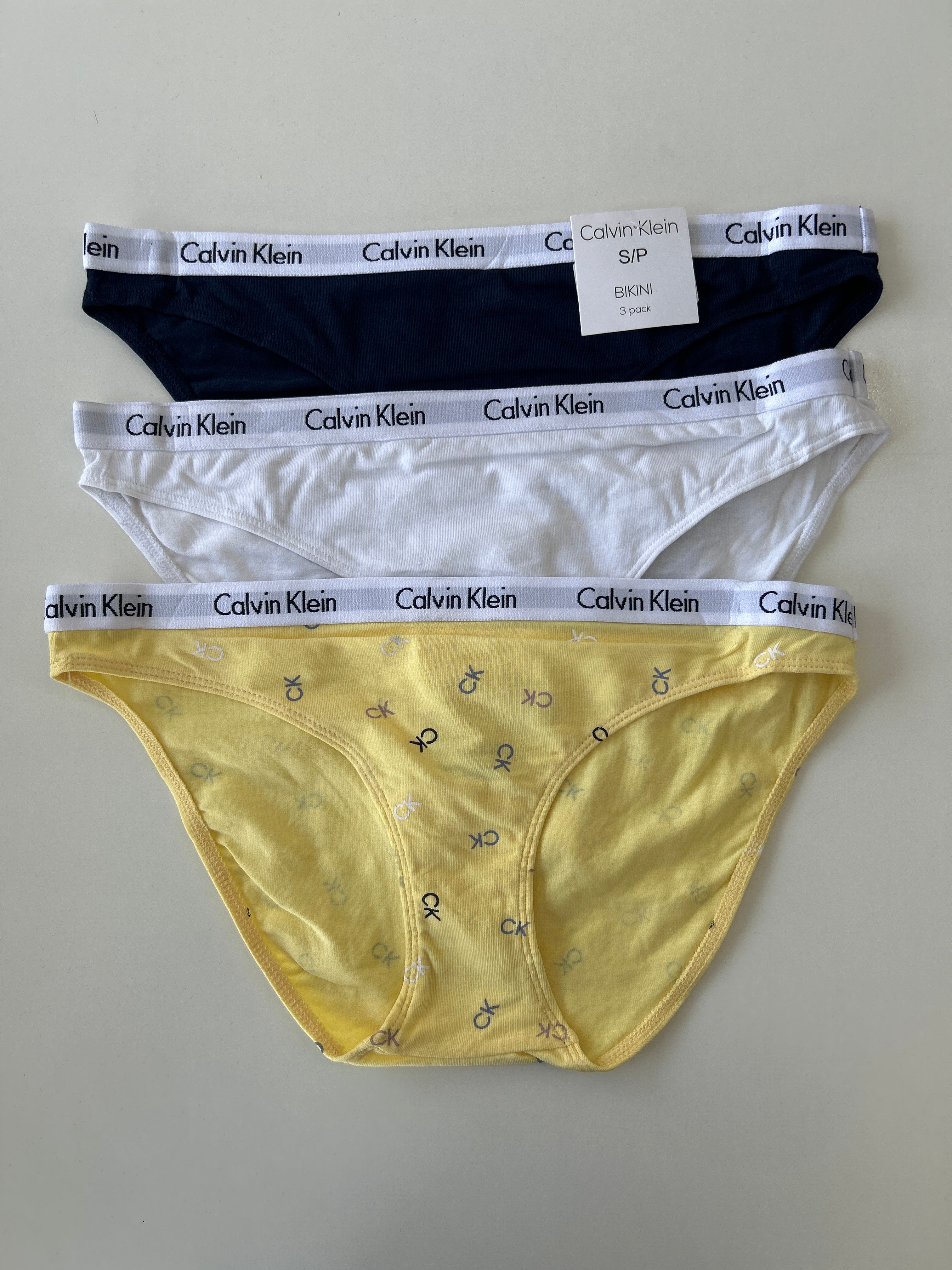 Lot de 3 culottes bikini Calvin Klein