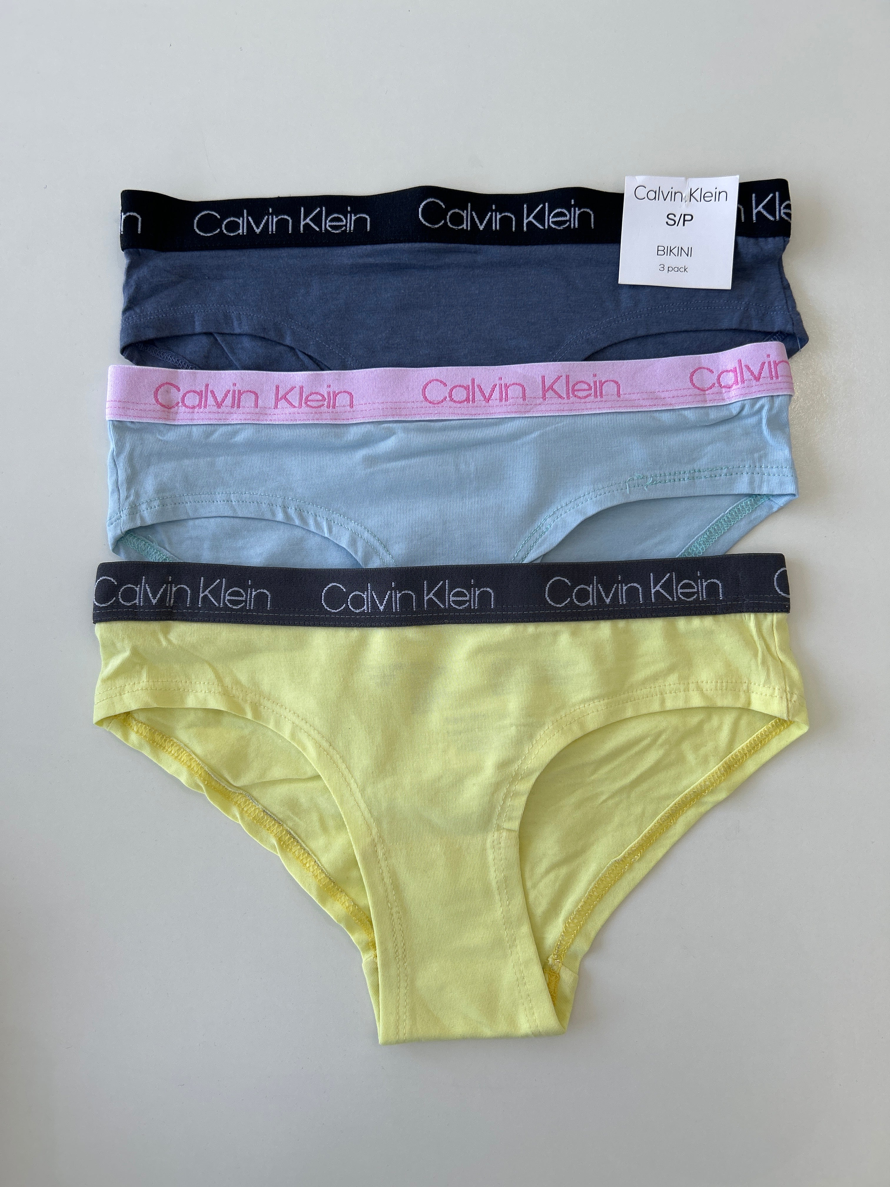 Lot de 3 culottes bikini Calvin Klein