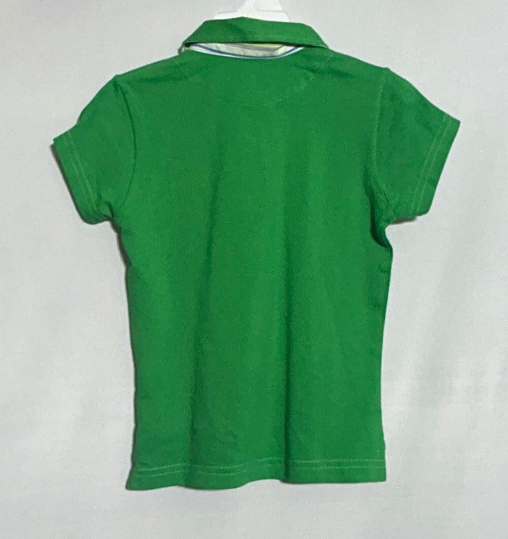 T-SHIRT POLO FILLE HARMONT&BLAIN JGL170 VERT-6A