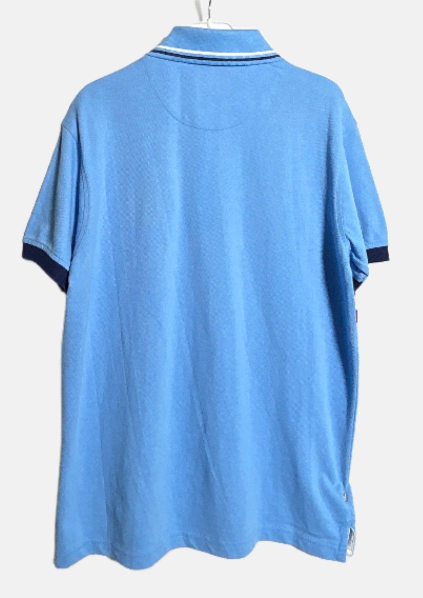 HARMONT&BLAINE BLU-XXL BOYS POLO T-SHIRT JL323