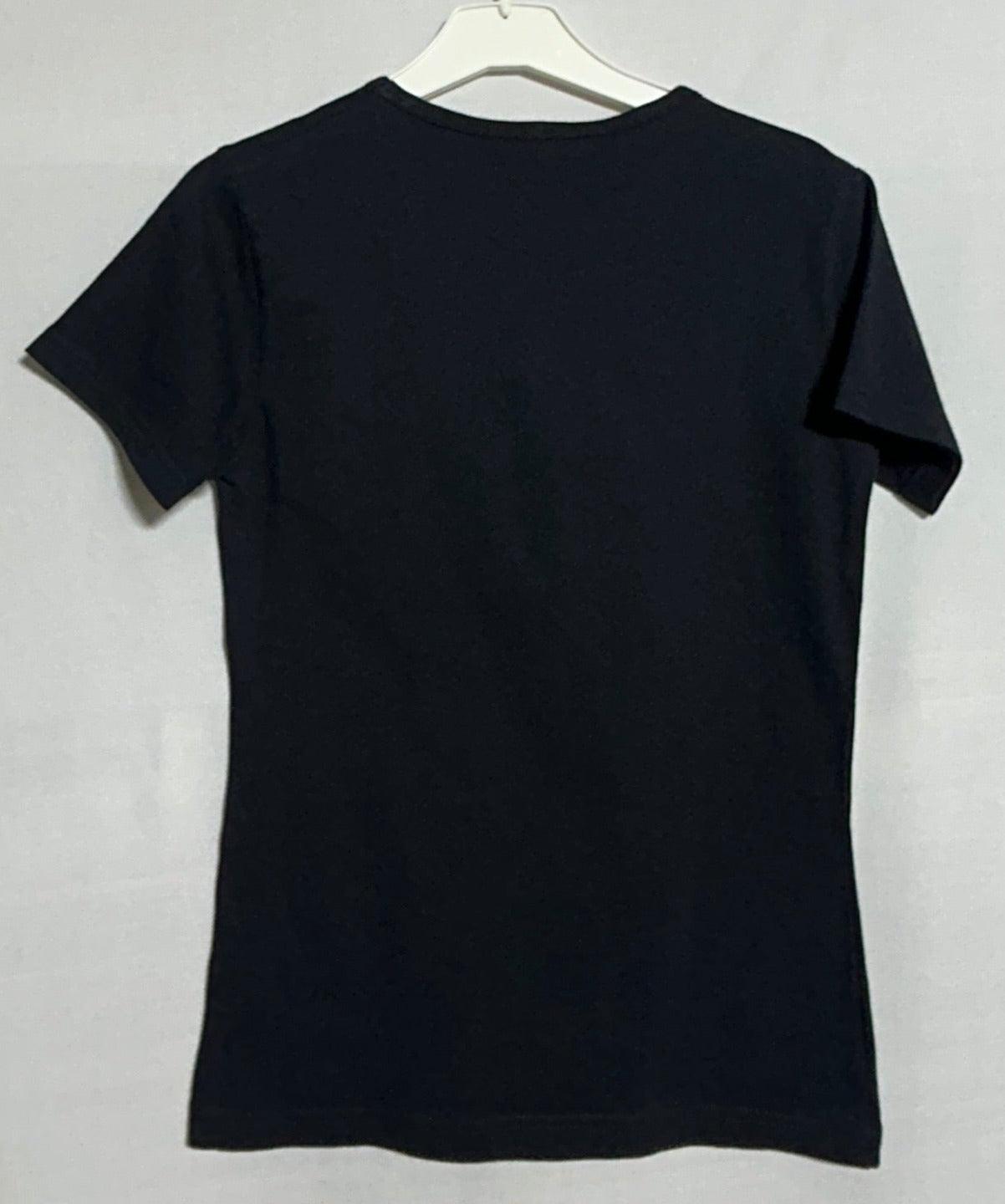 V.M.18 GIRL T-SHIRT BLACK