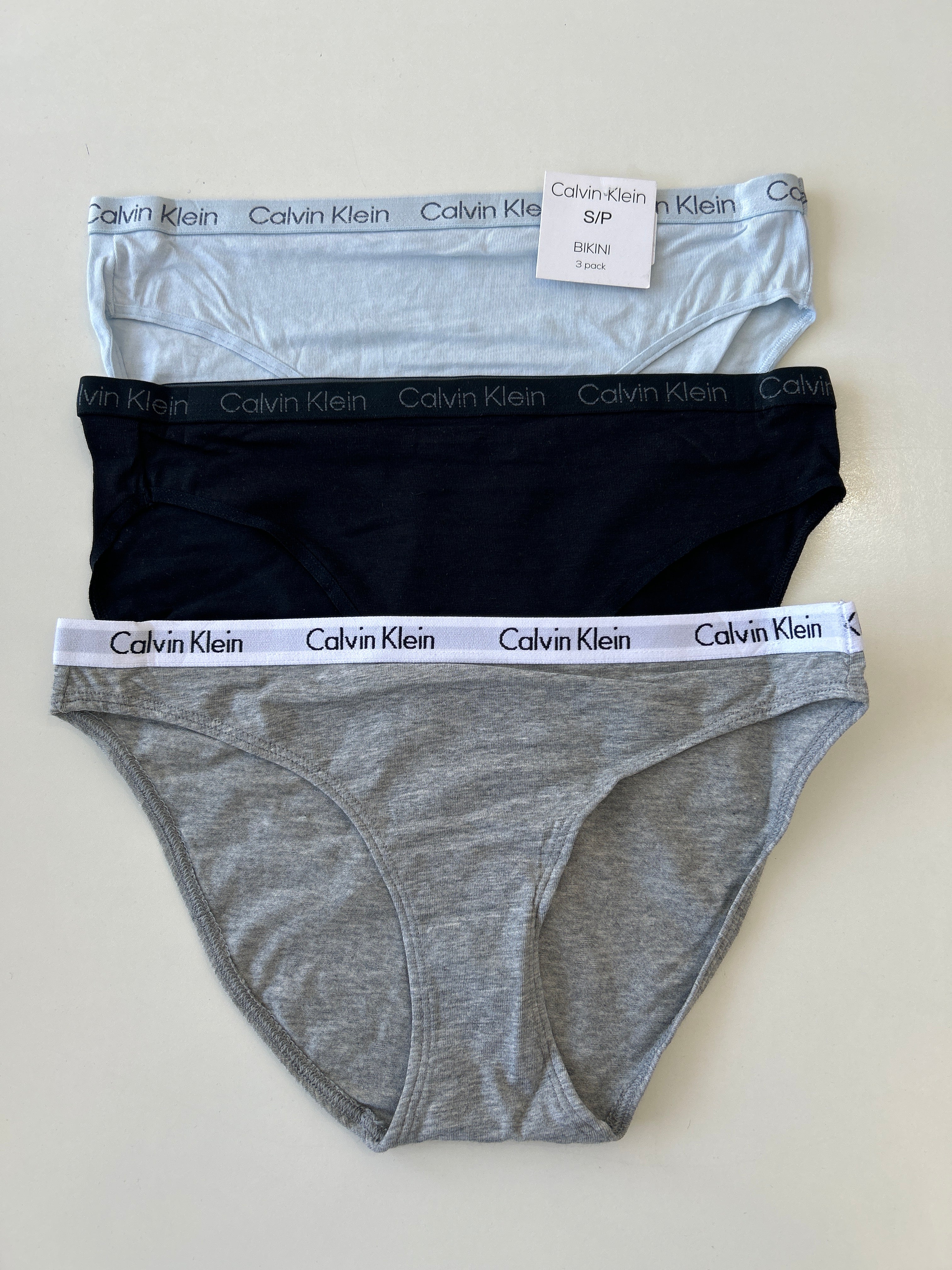 Lot de 3 culottes bikini Calvin Klein