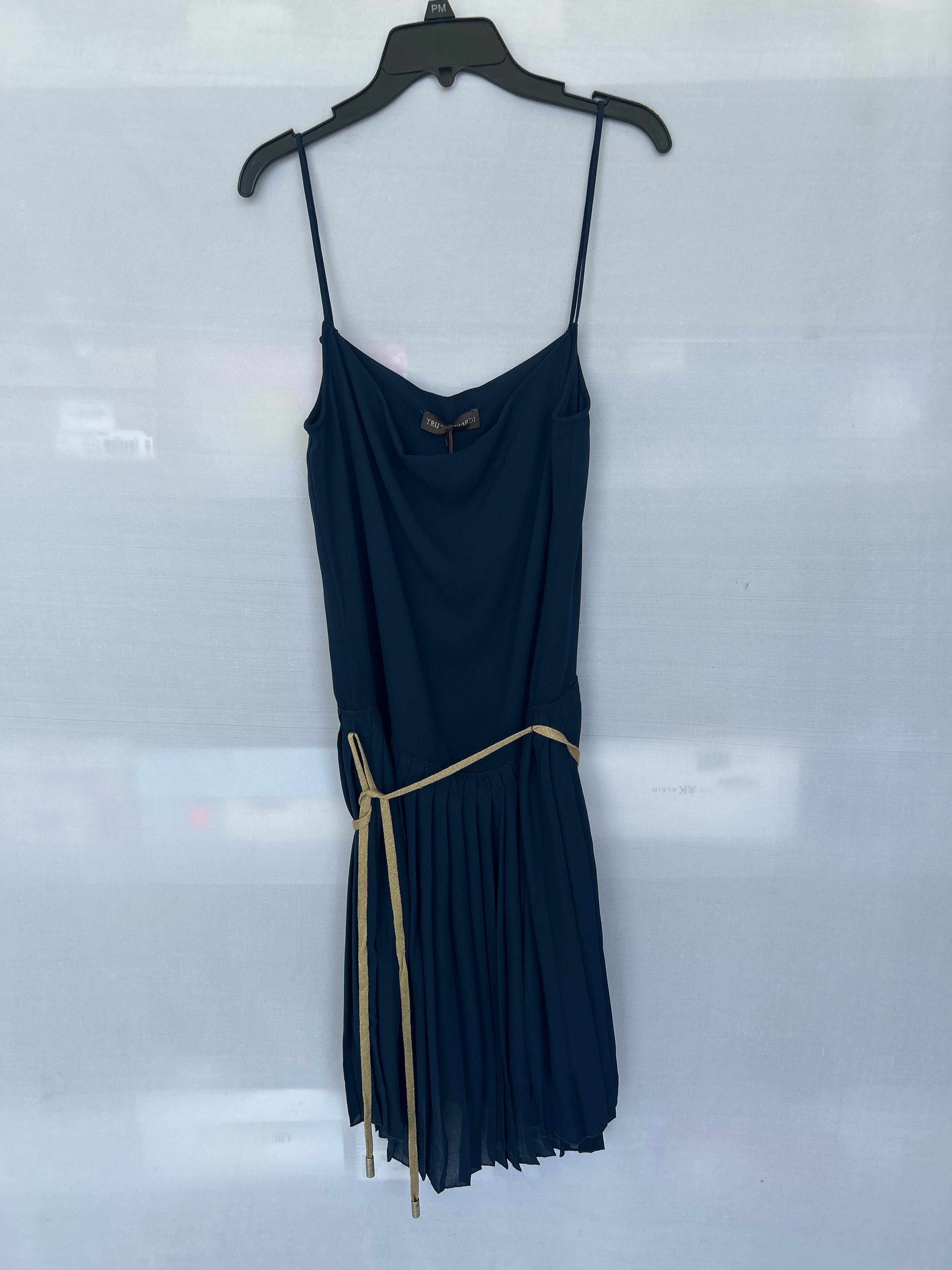 Robe sans manches Trussardi Navy Col-49 661222 pour femme