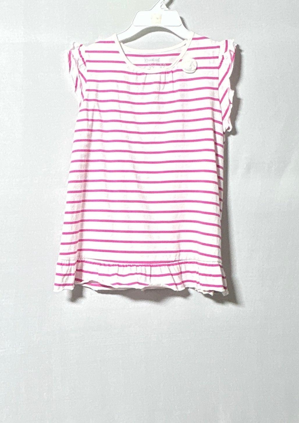 OSHKOSH GIRL DRESS PURLPLE WHITE 473A816 12