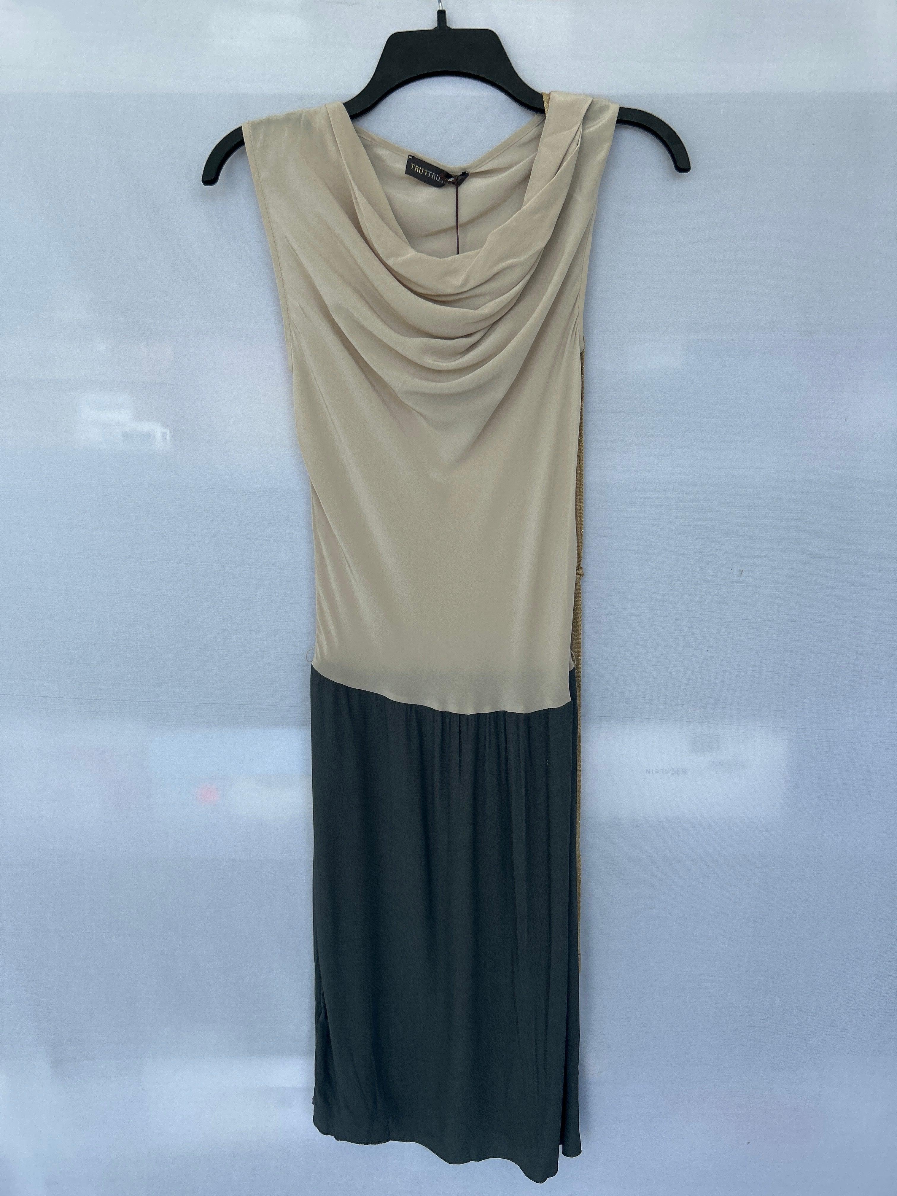 Robe sans manches CreamG Col-110 661180 Trussardi Femme