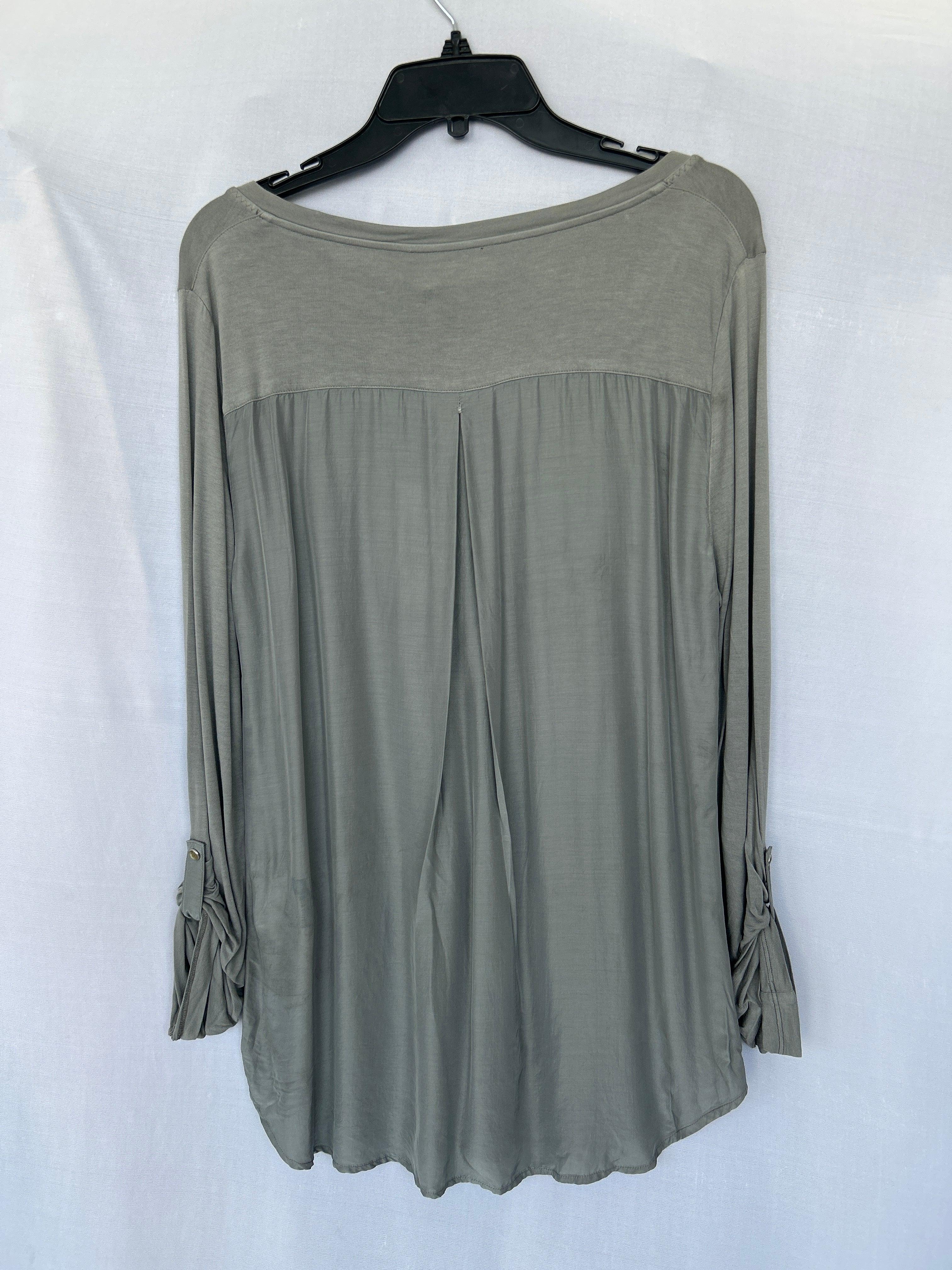 بلوزة نسائية بأكمام طويلة من L Col-16 563411 Trussardi