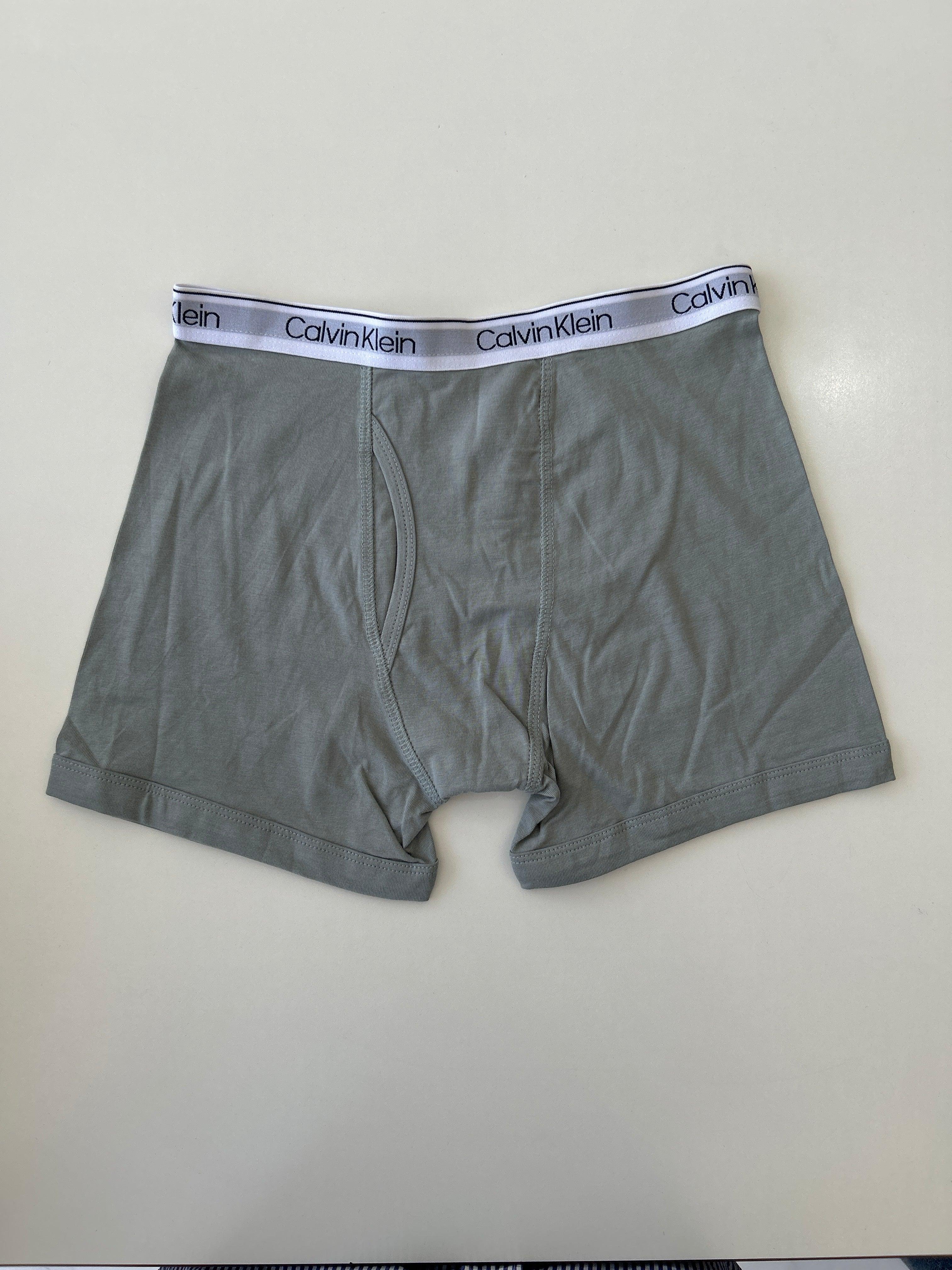 Boxer à ceinture avec logo Calvin Klein pour garçons