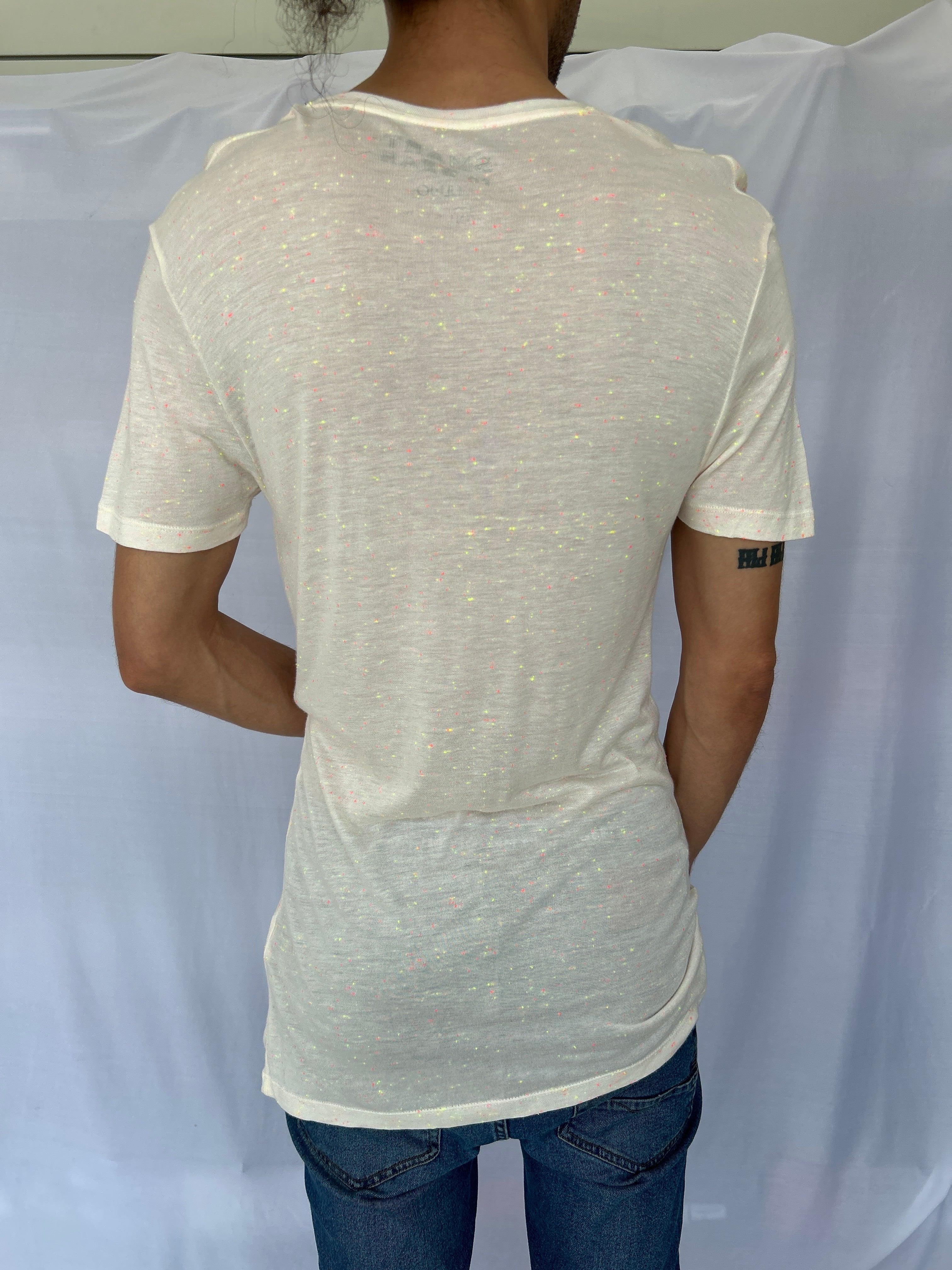 T-shirt homme LIU.JO rose orange HOTEL