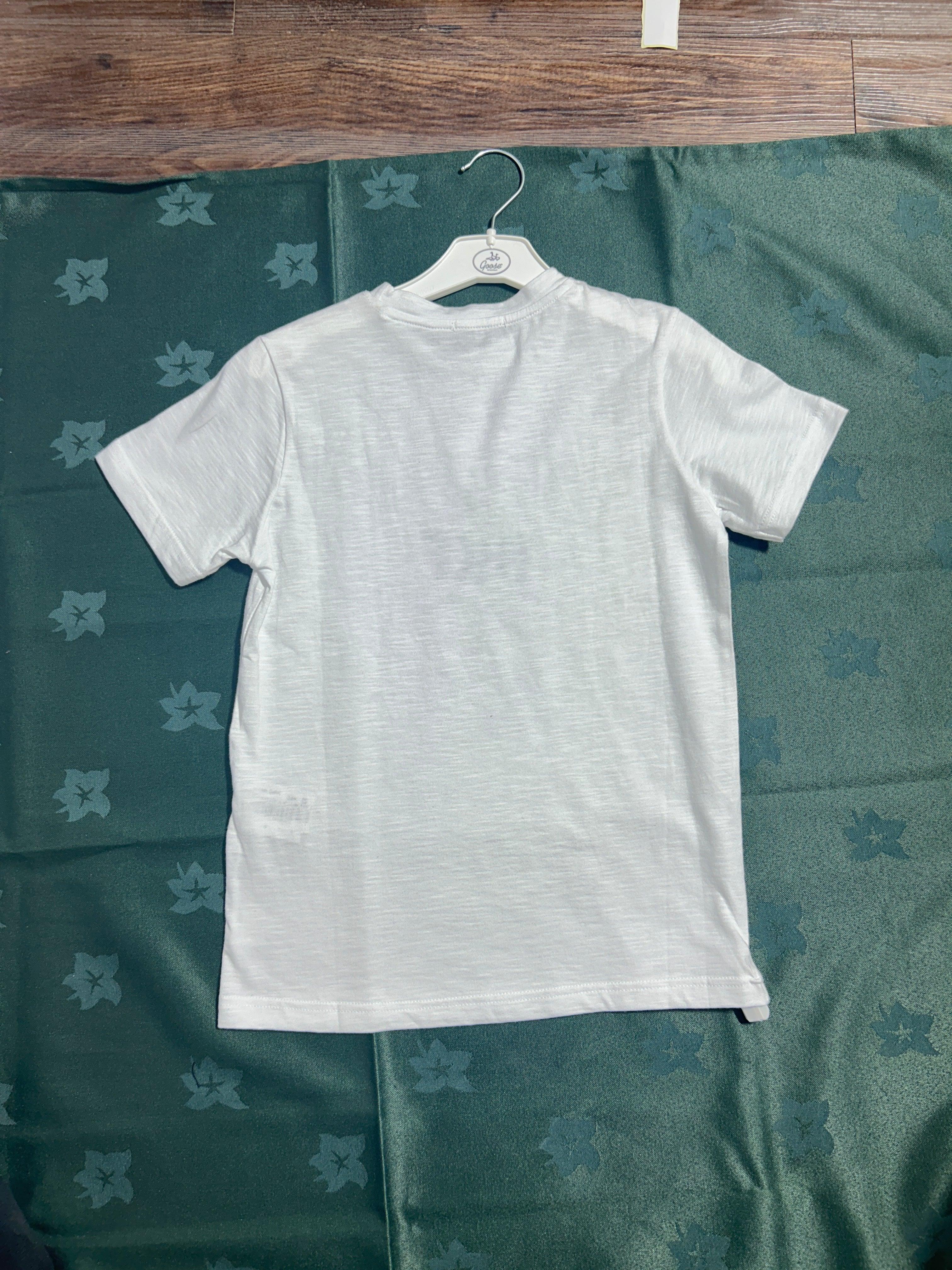 BROOKSFIELD WHITE BOY T-SHIRT RN SS