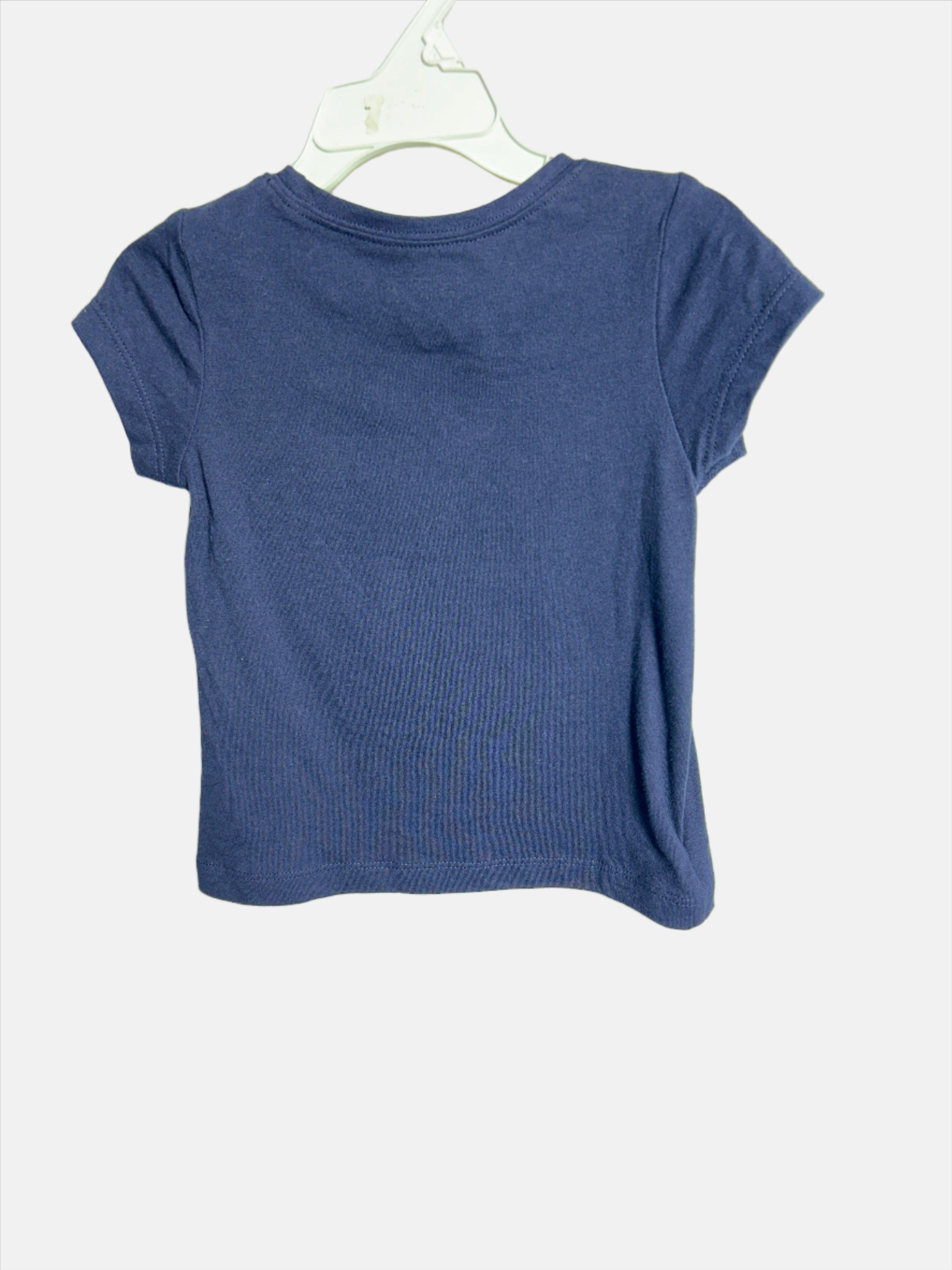 Oshkosh Girl Short Sleeve T-Shirt Navy 453B478