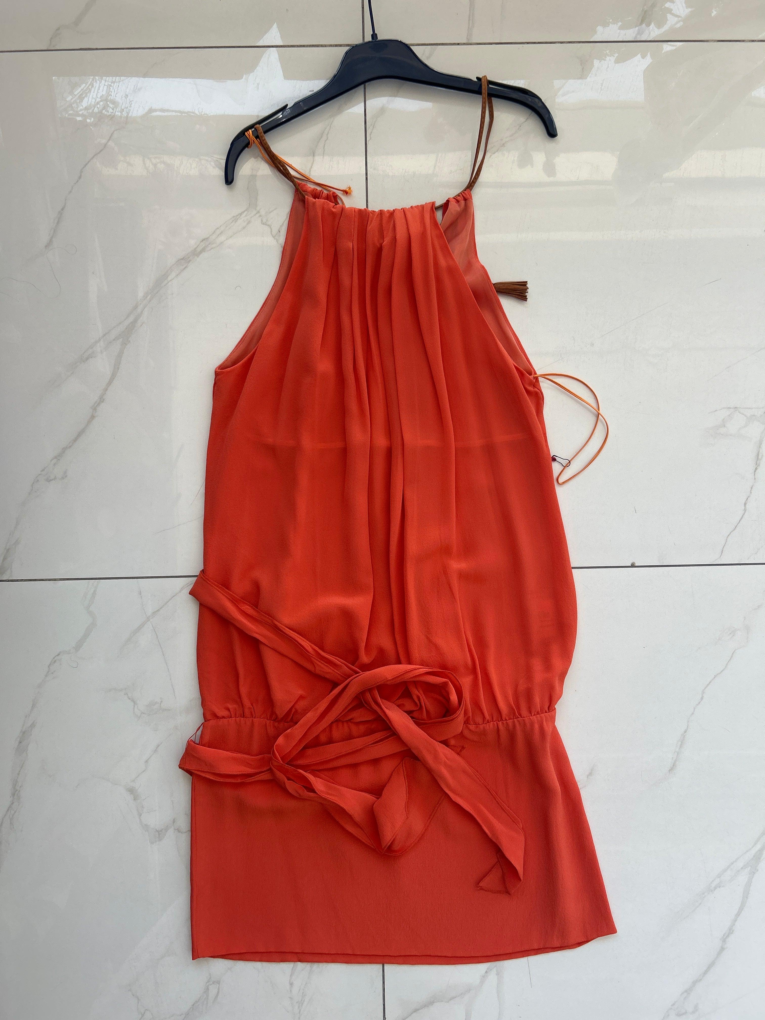 Robe sans manches Orange Col-84 561017 Trussardi Femme